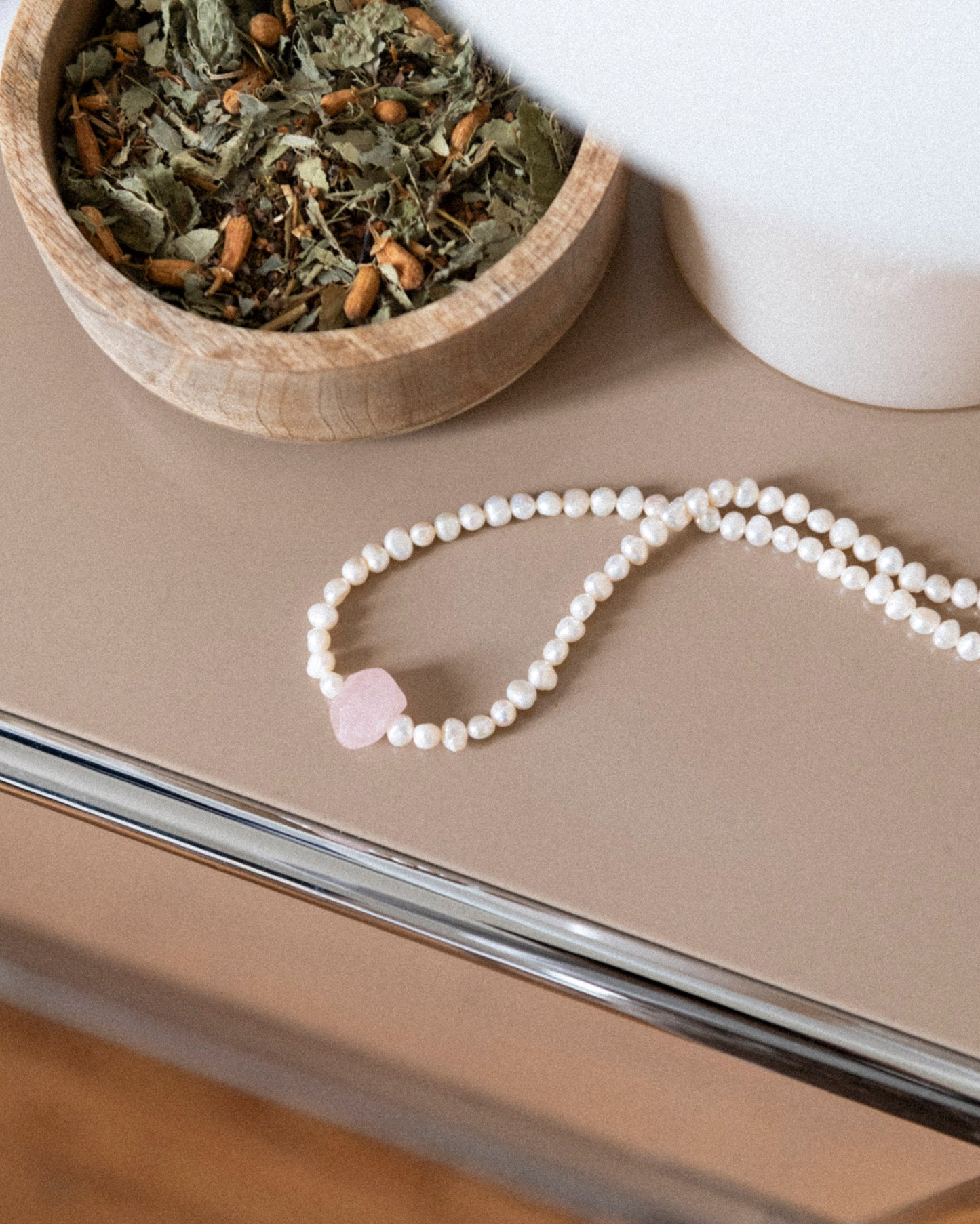 Collier HOLISTIC - QUARTZ ROSE #1 - DROP #5