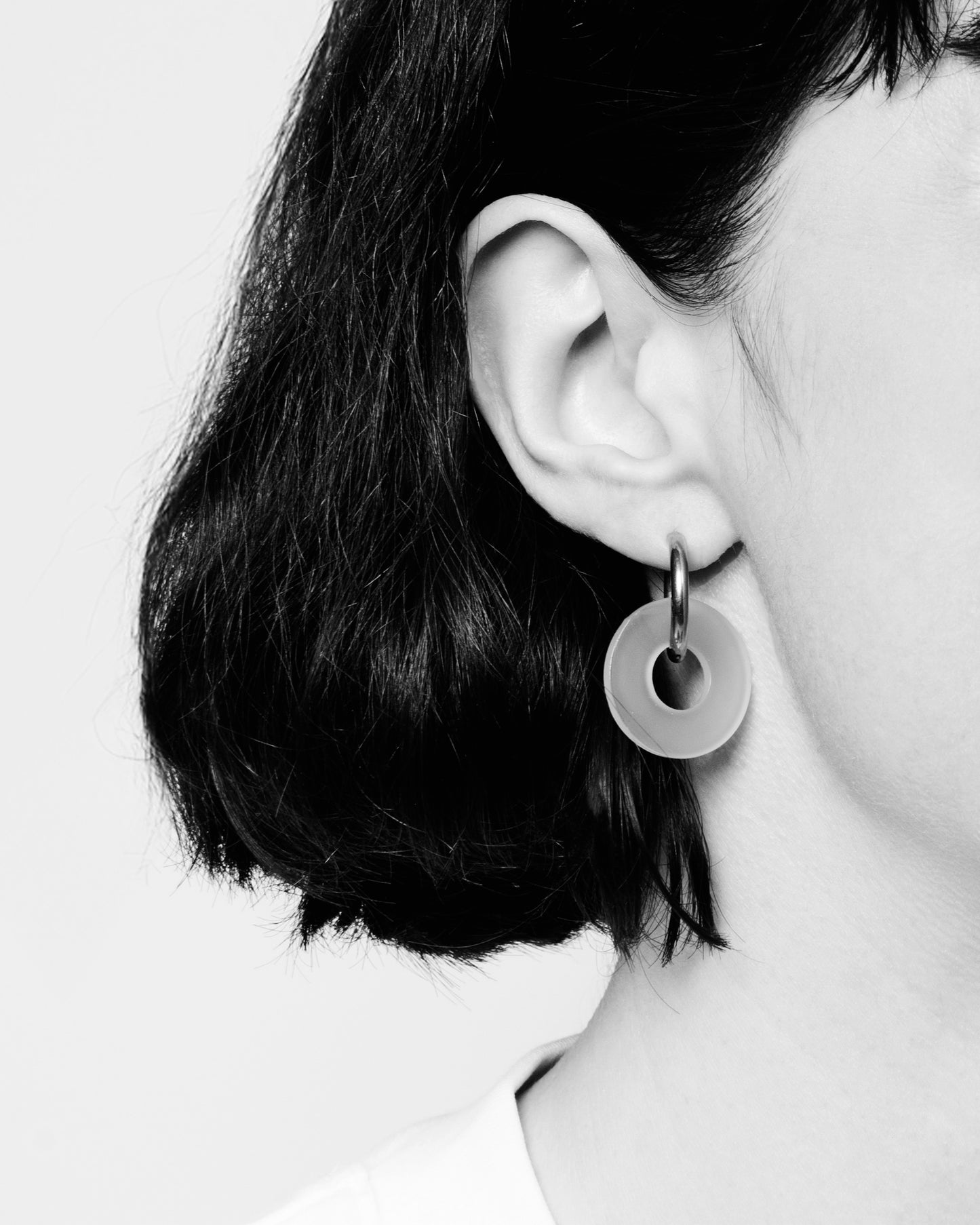 Boucles d'oreilles DONUTS - Jaune -