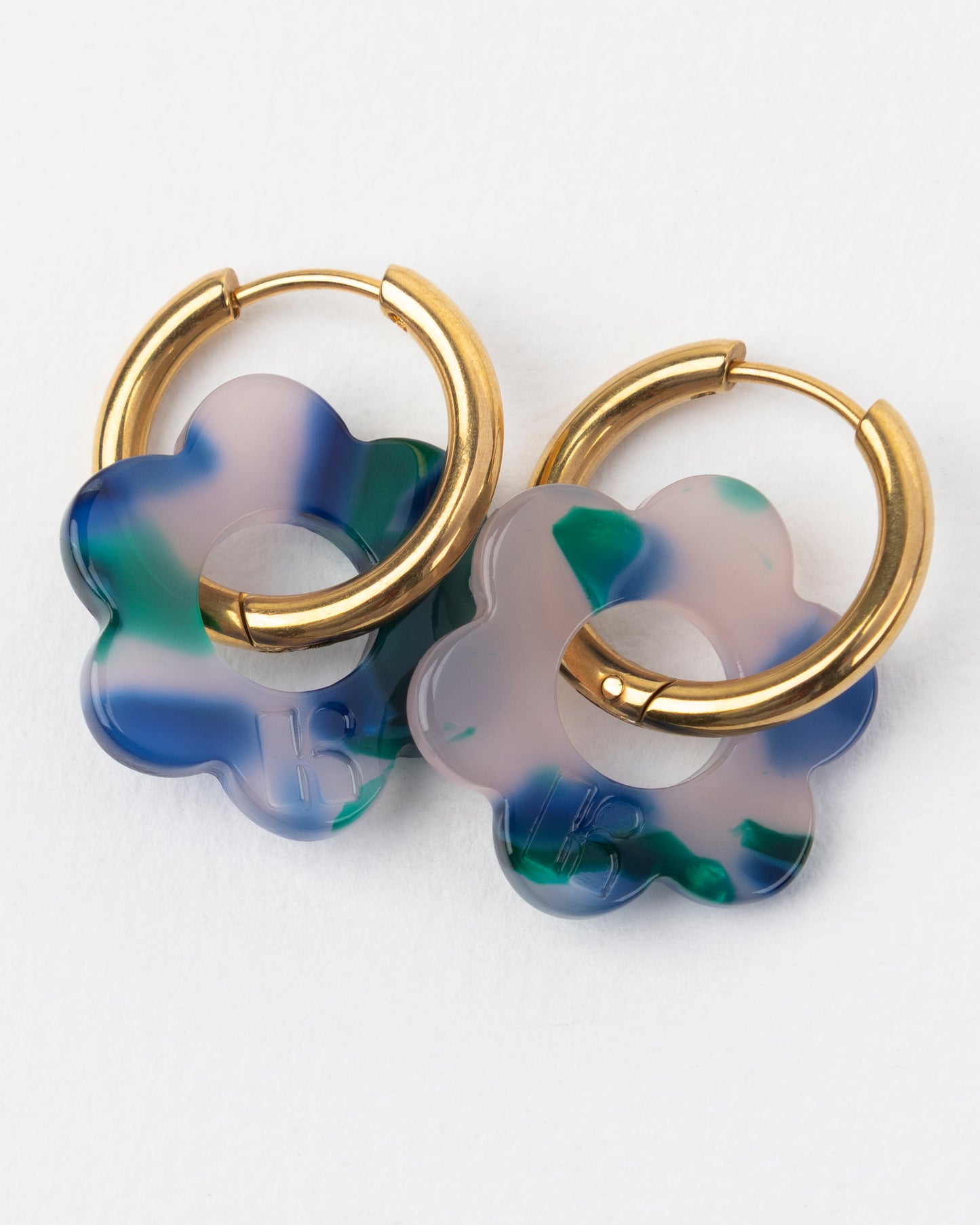 Boucles d'oreilles BABY FLEURETTE - Verde -