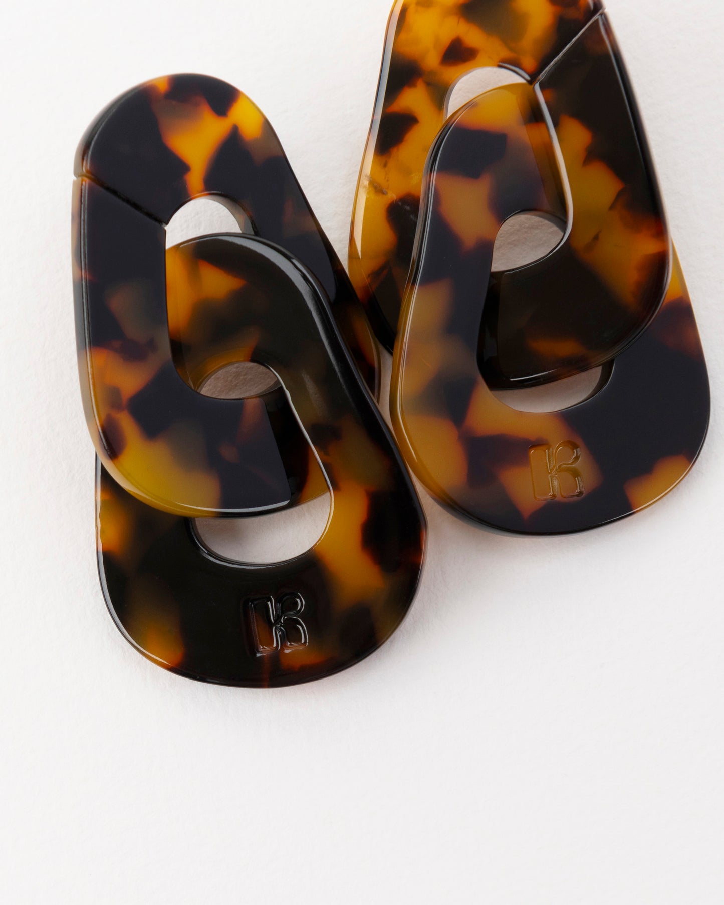 Boucles d'oreilles MAILLON - Écaille -