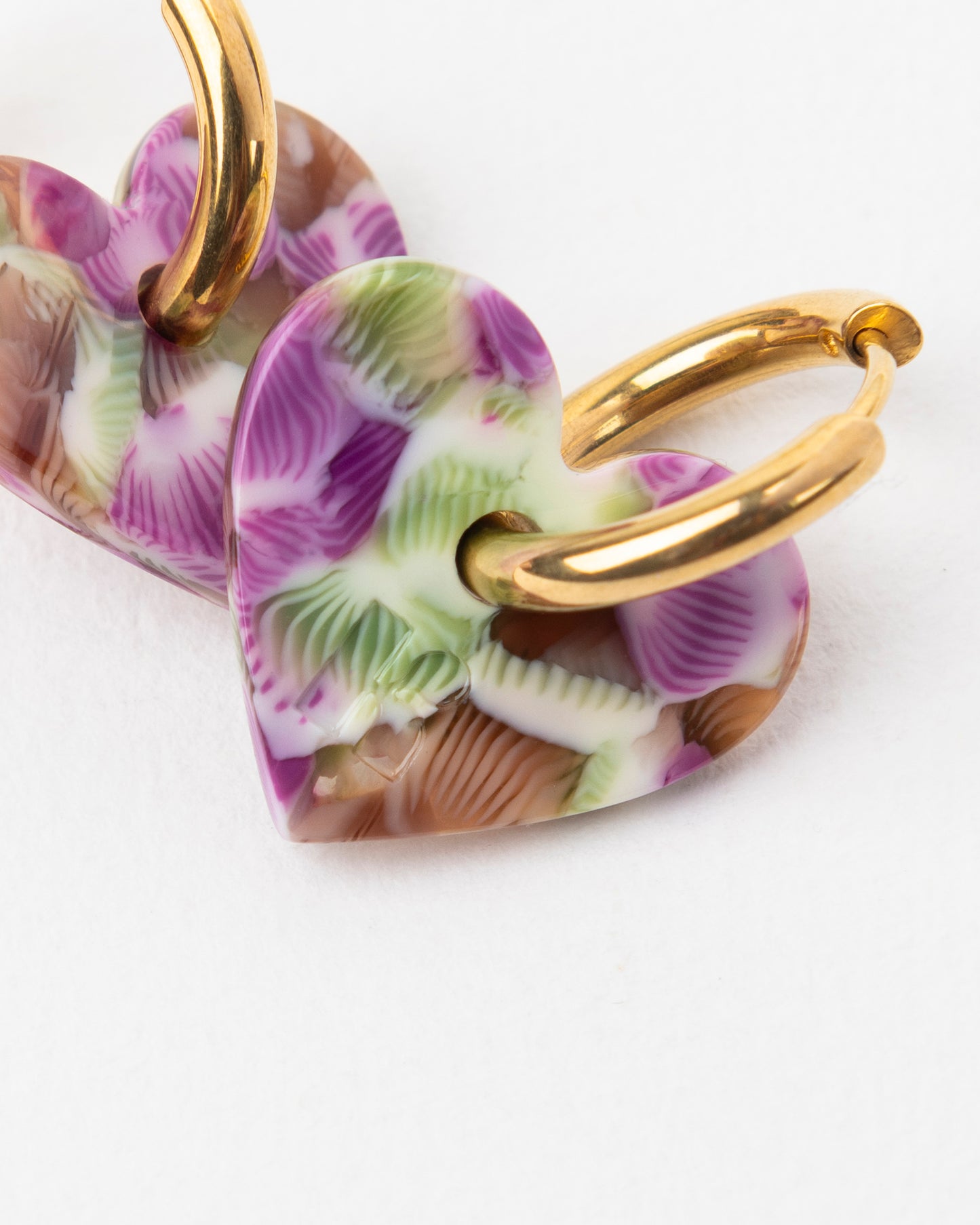 DUO LOVA LOVA - Magenta et vert -
