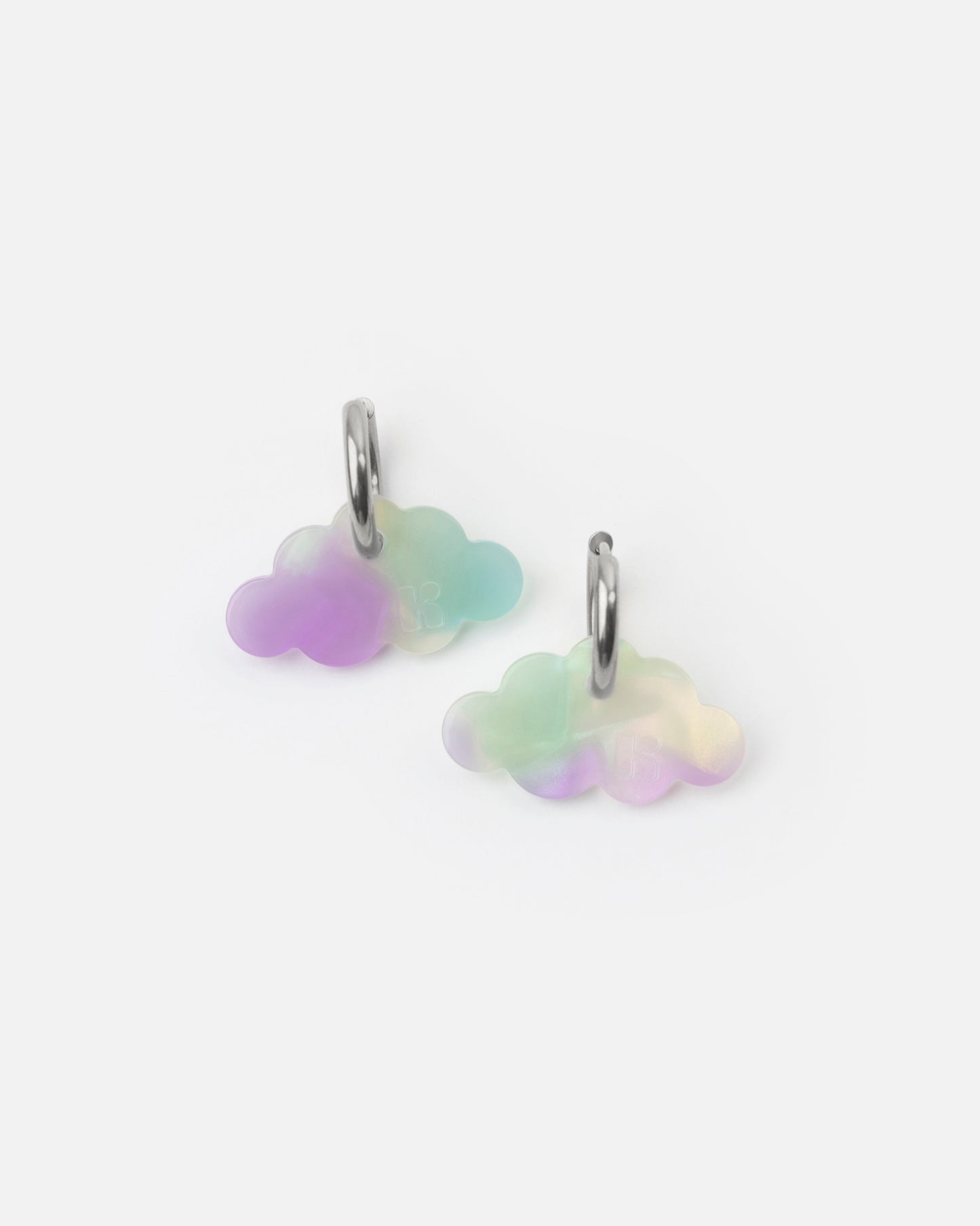 Boucles d'oreilles NUAGE - Sirène -