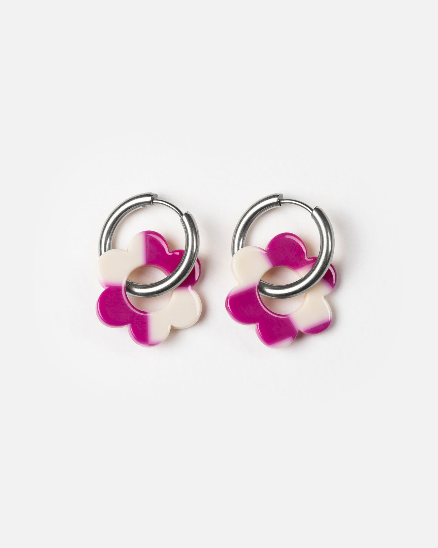 Boucles d'oreilles BABY FLEURETTE - Carreaux -