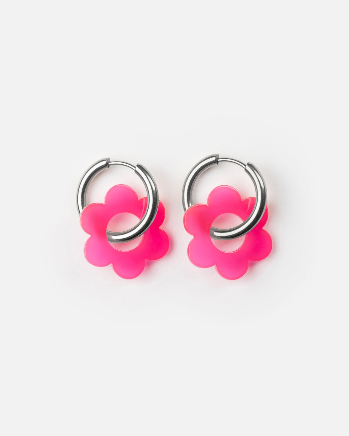 Boucles d'oreilles BABY FLEURETTE - Fuchsia -
