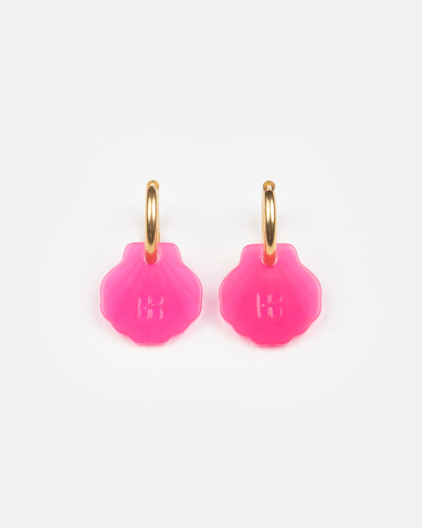 Boucles d'oreilles BABY MERMAID - Fuchsia -