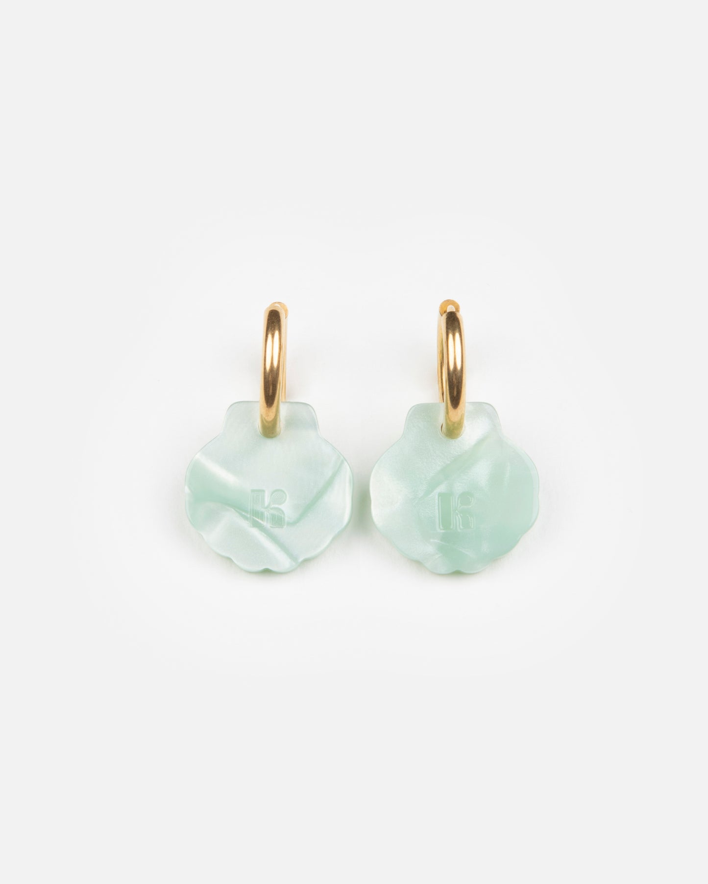 Boucles d'oreilles BABY MERMAID - Turquoise -
