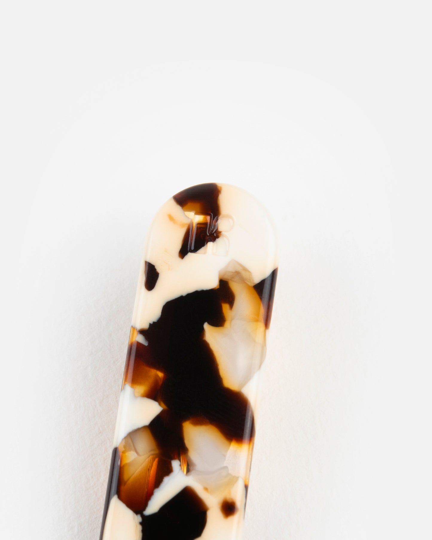 Barrette ARRONDIE - Latte -