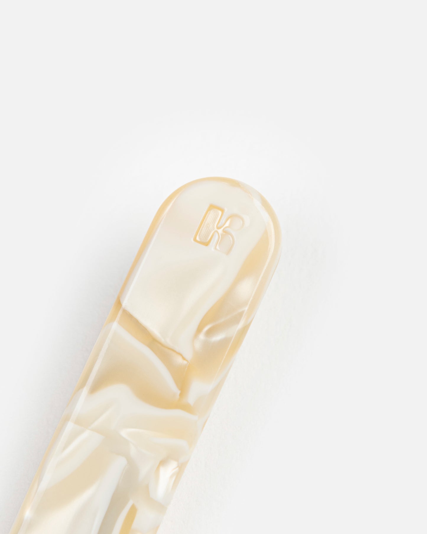 Barrette ARRONDIE - Nude -