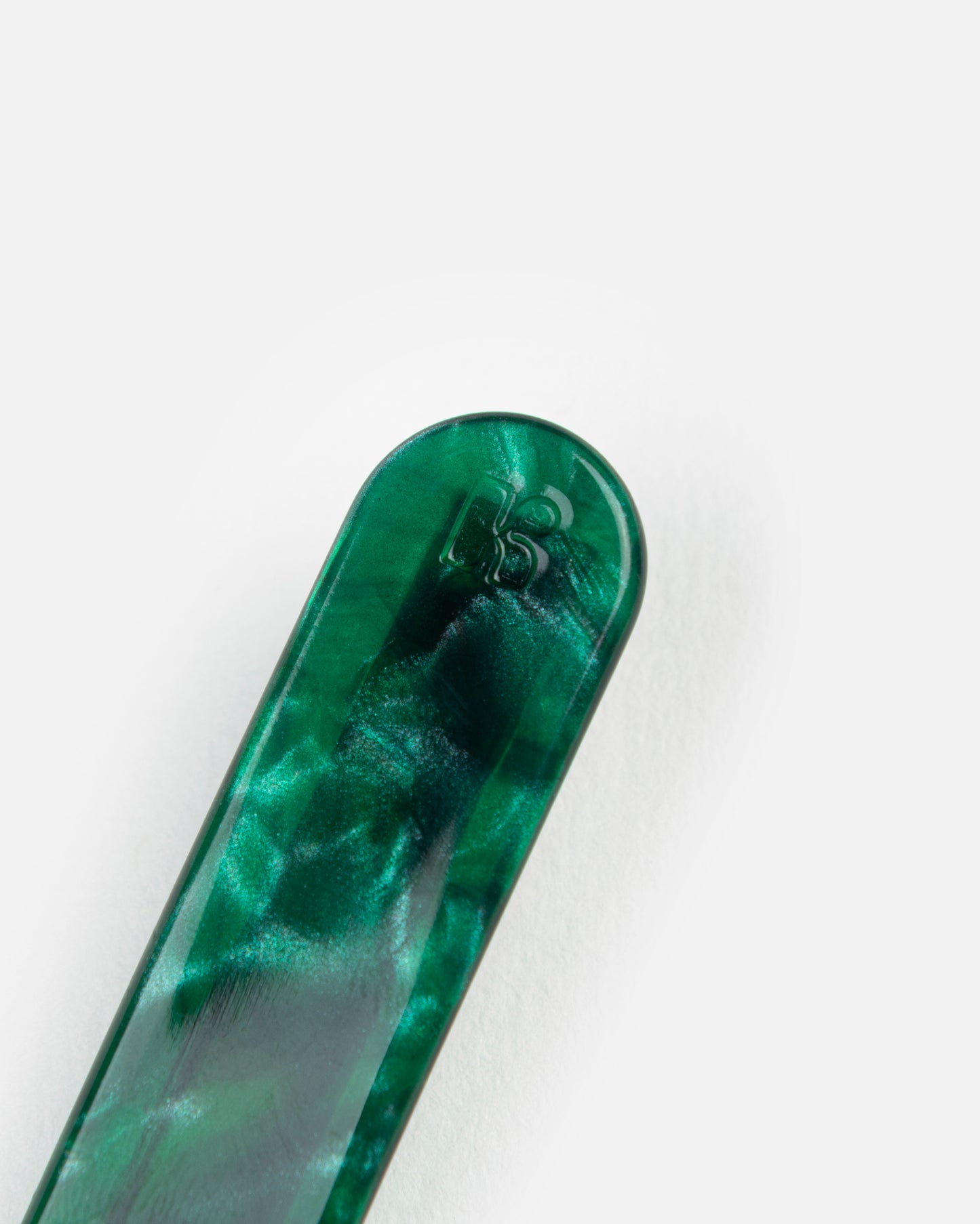 Barrette ARRONDIE - Vert -
