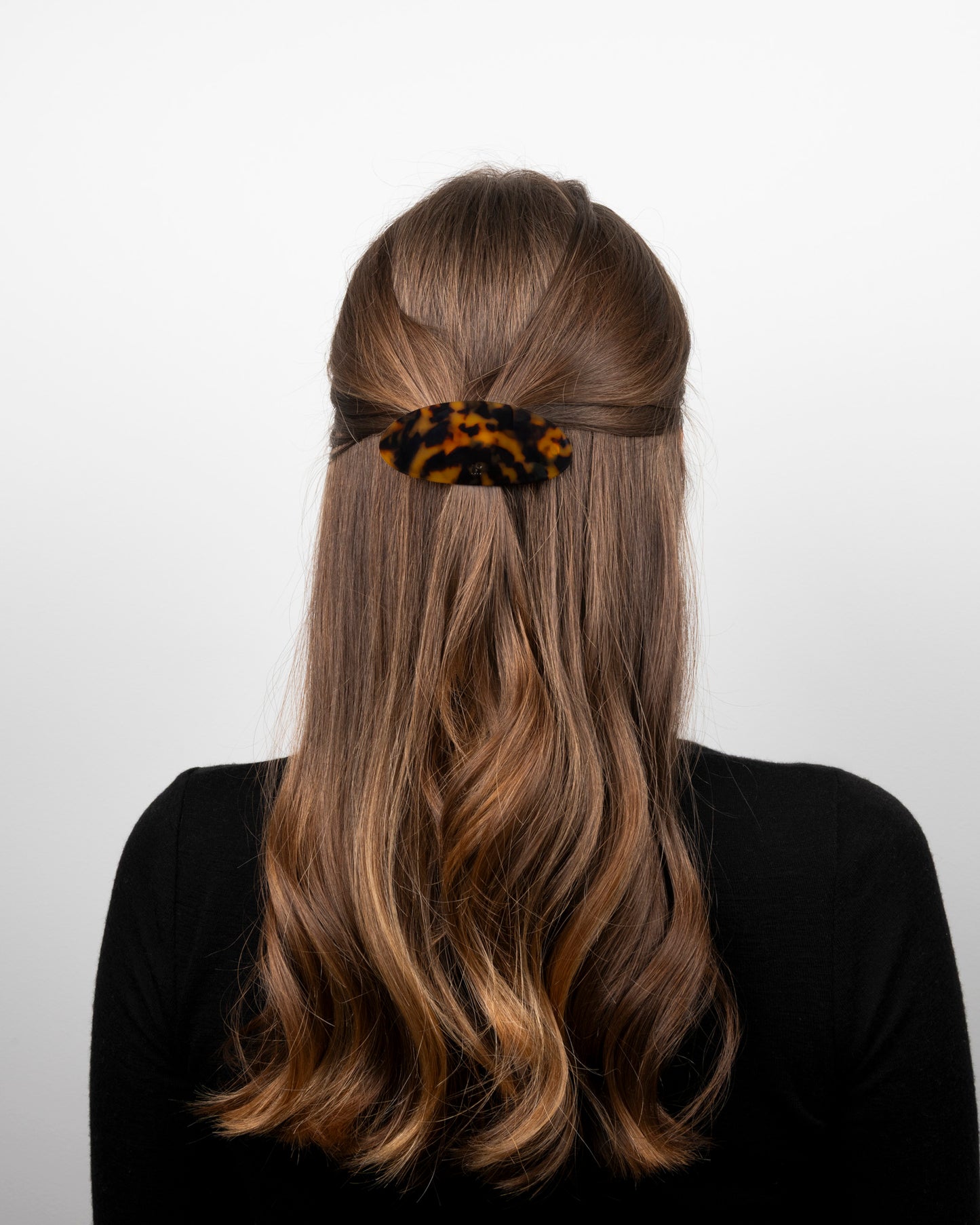 BARRETTE Ovale - ÉCAILLE -
