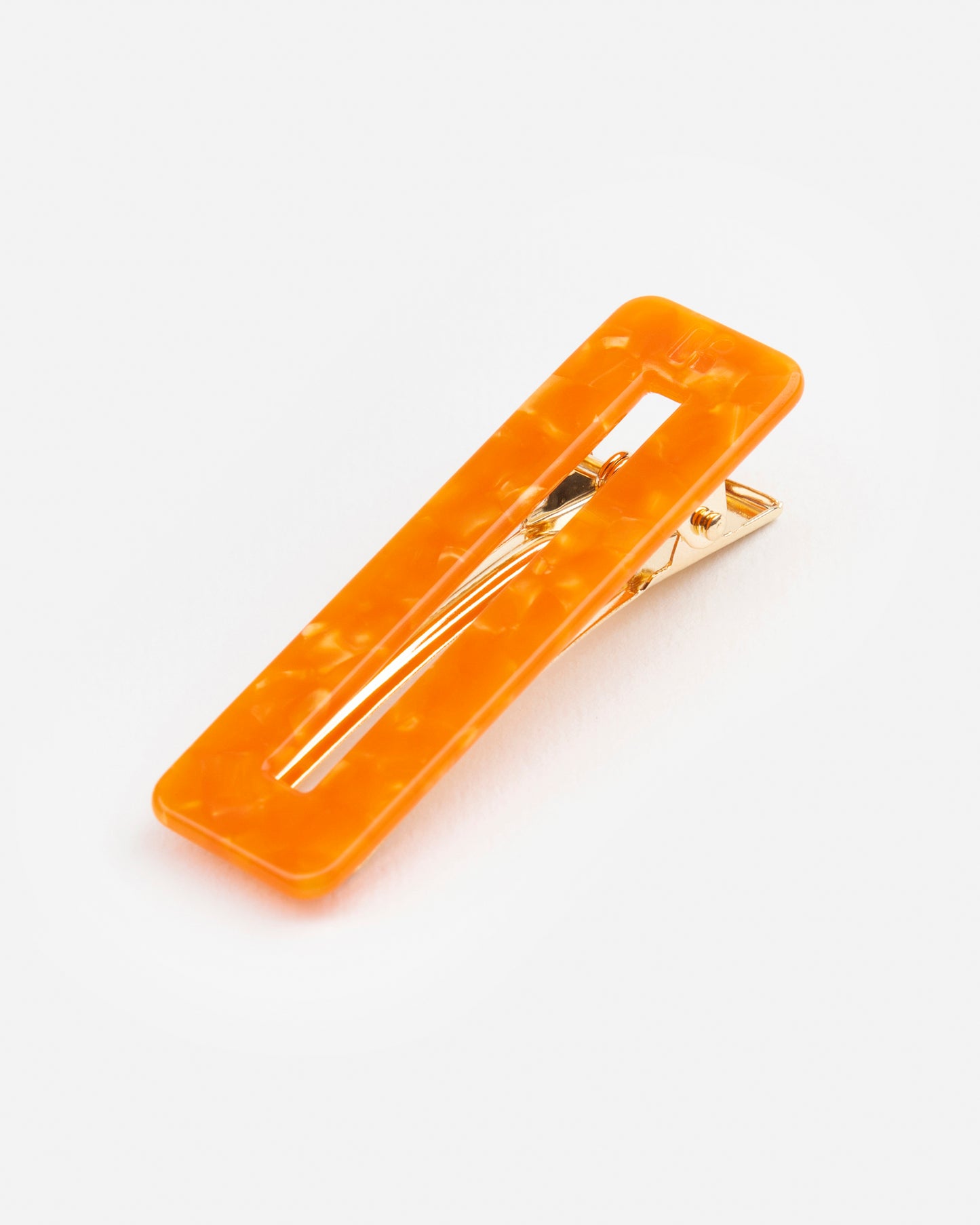 Barrette RECTANGLE - Clémentine -