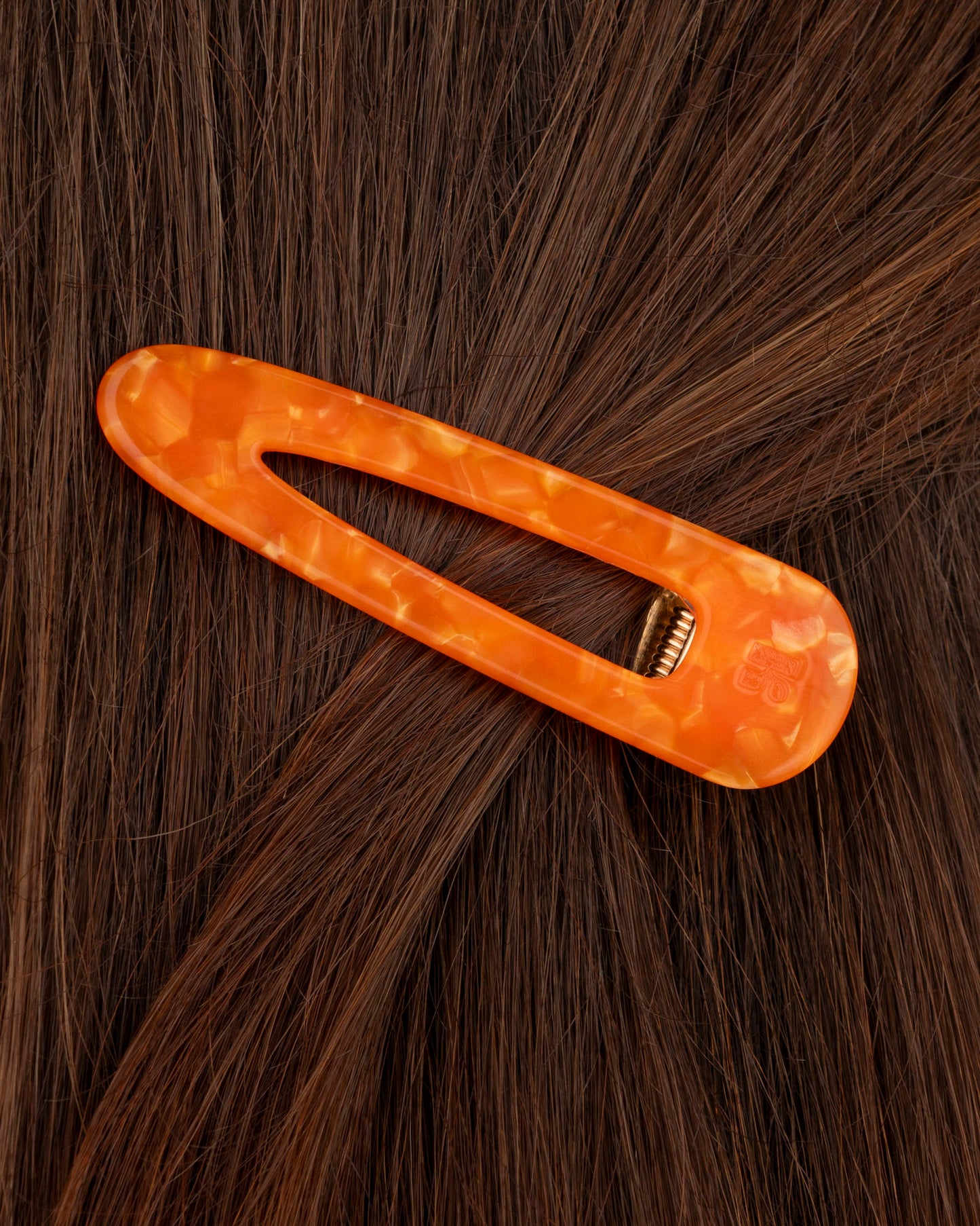 Barrette TRIANGLE - Clémentine -