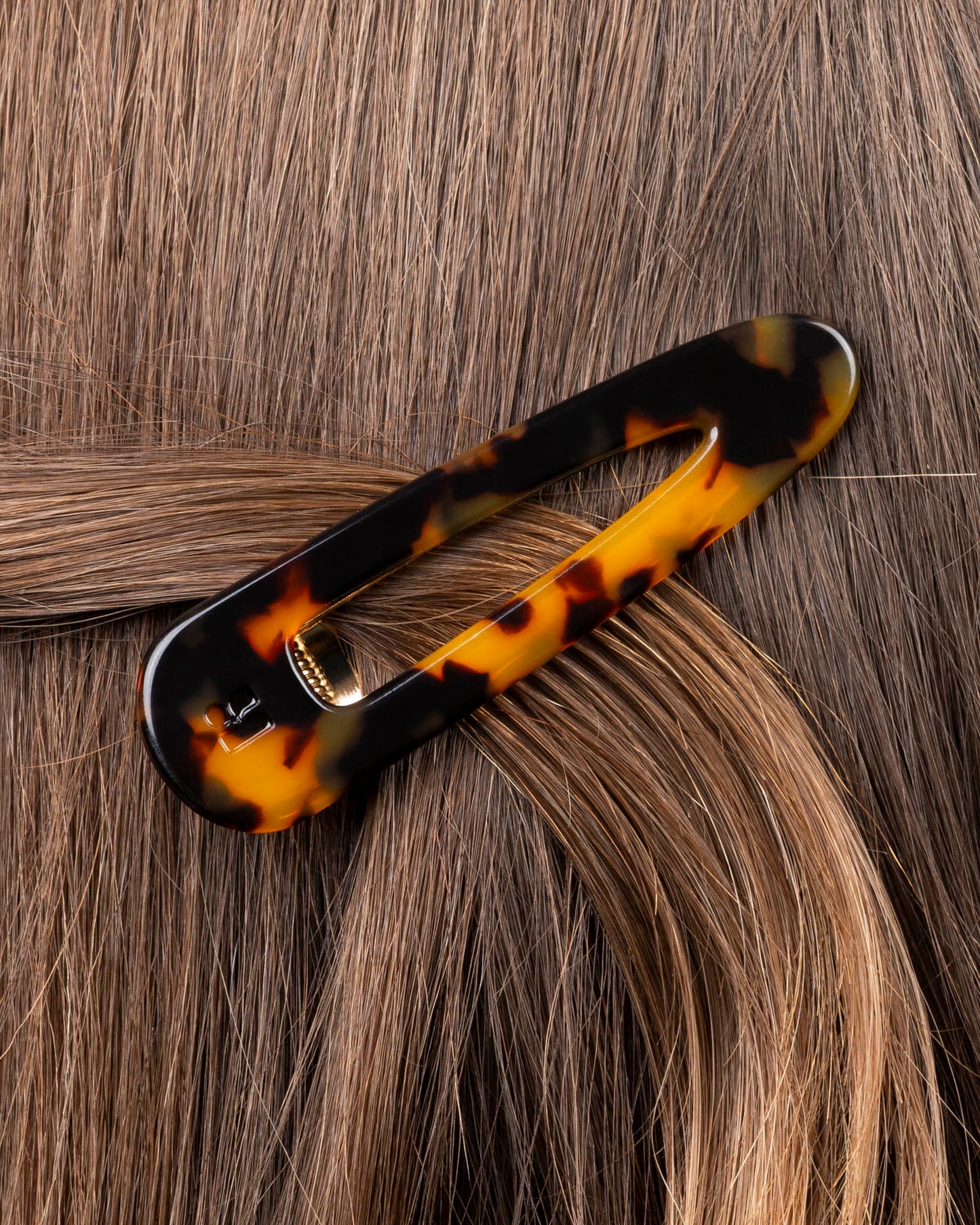 Barrette TRIANGLE - Écaille -