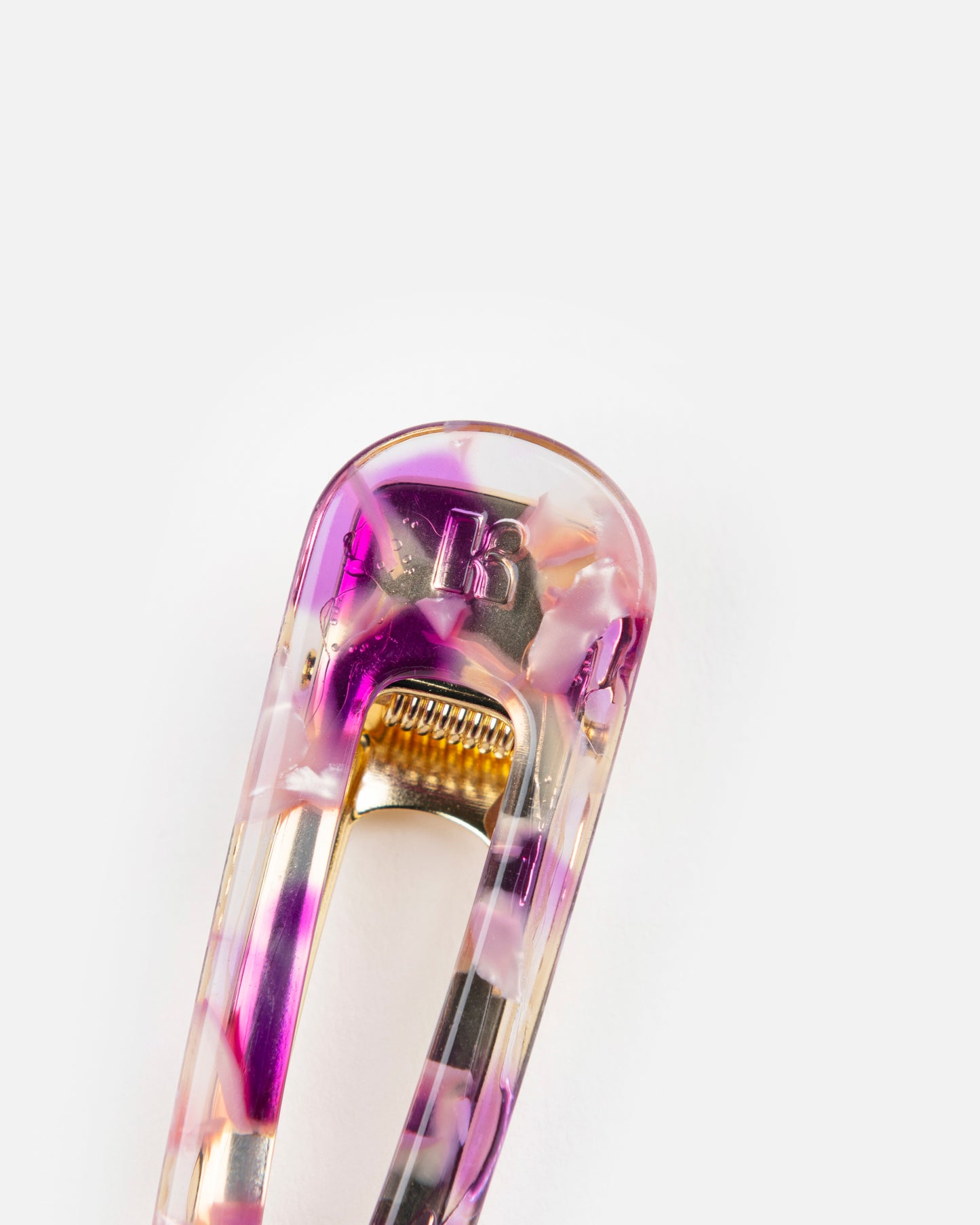 Barrette TRIANGLE - Pink -