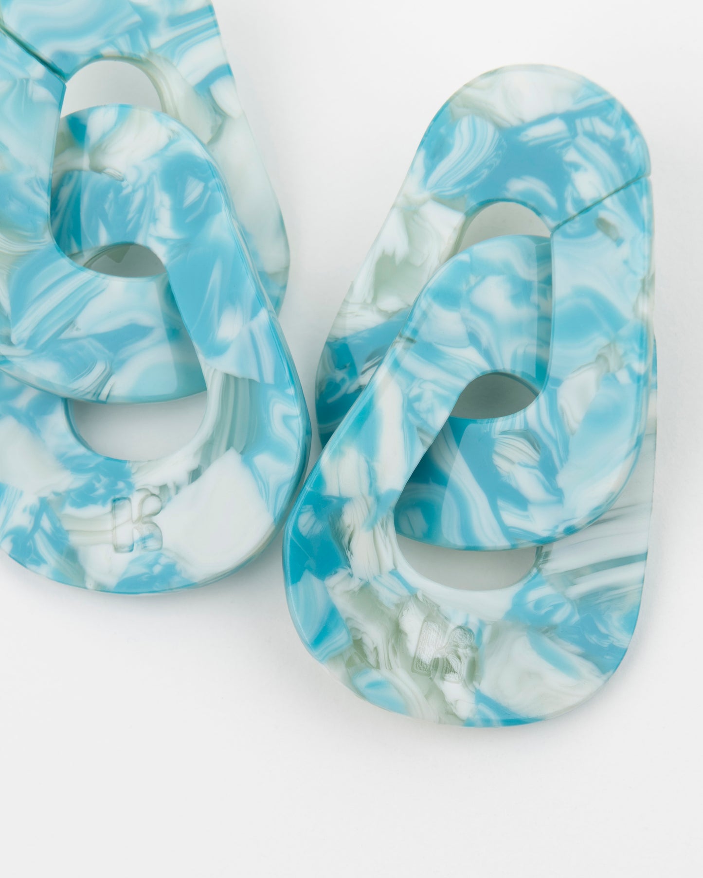 Boucles d'oreilles MAILLON - Turquoise -