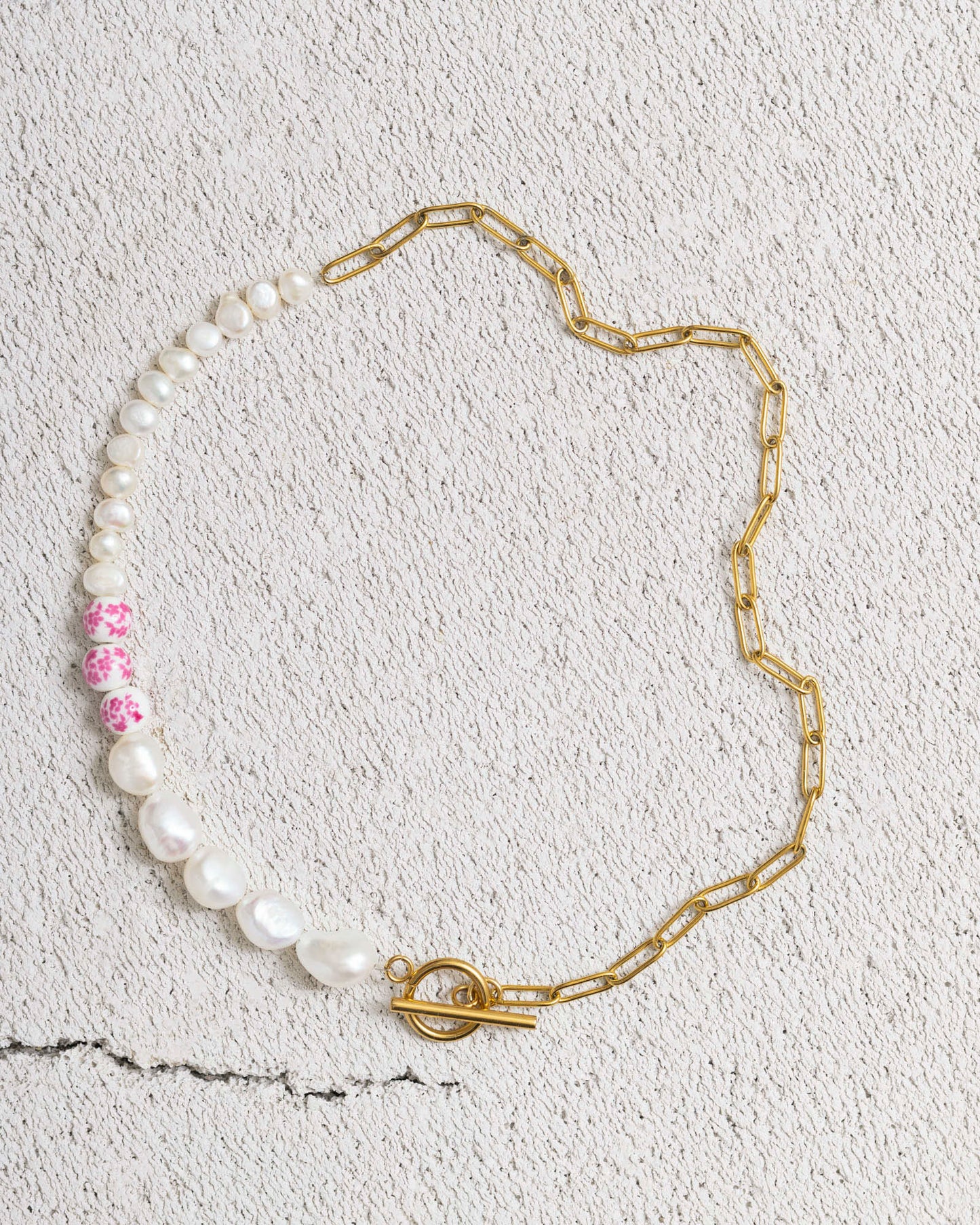 NECKLACE - PINK CLOUD -