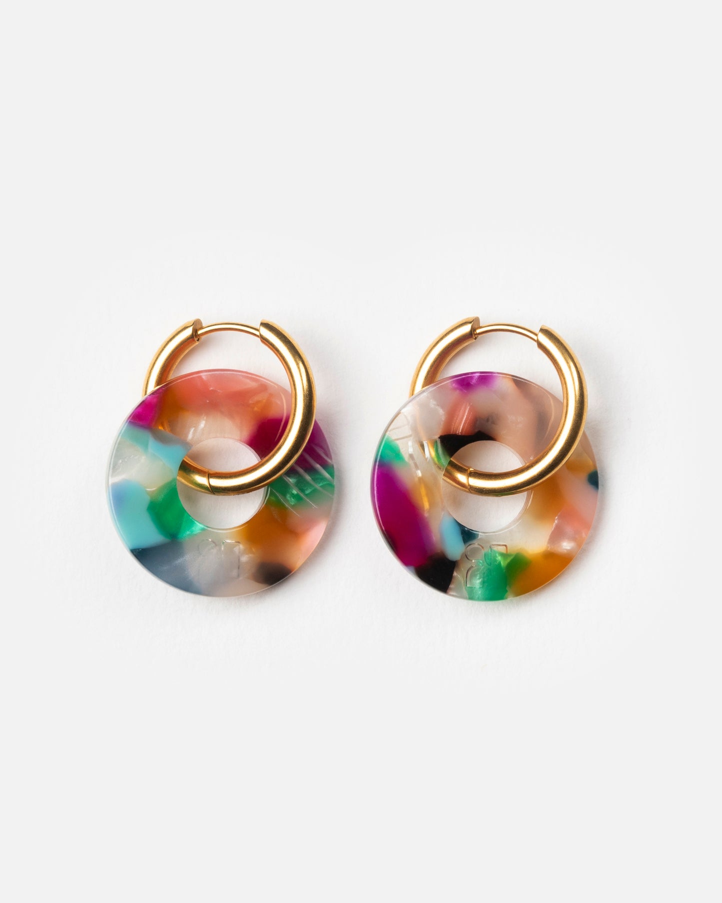 Boucles d'oreilles DONUTS - Confettis -
