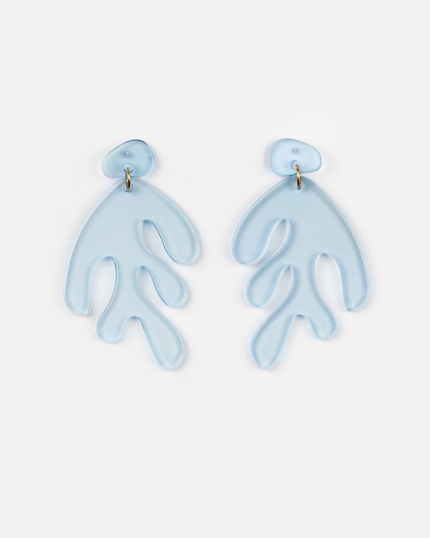 Boucles d'oreilles ALGAE - Bleu -