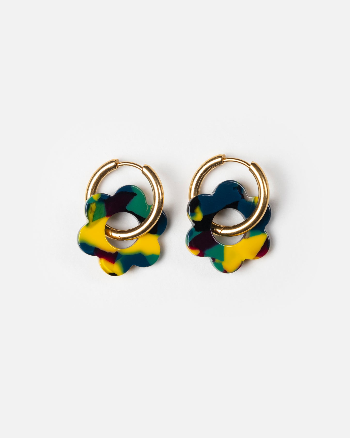 Boucles d'oreilles BABY FLEURETTE - Camo -