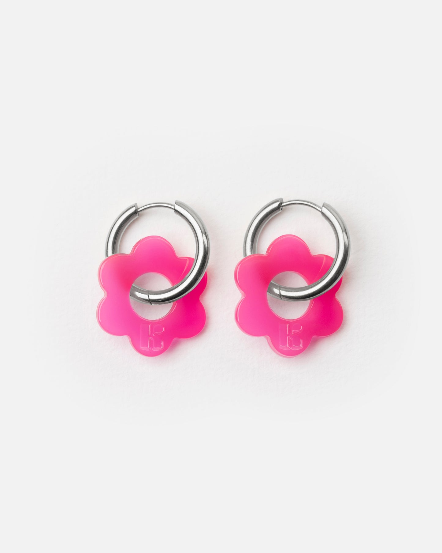 Boucles d'oreilles BABY FLEURETTE - Fuchsia -