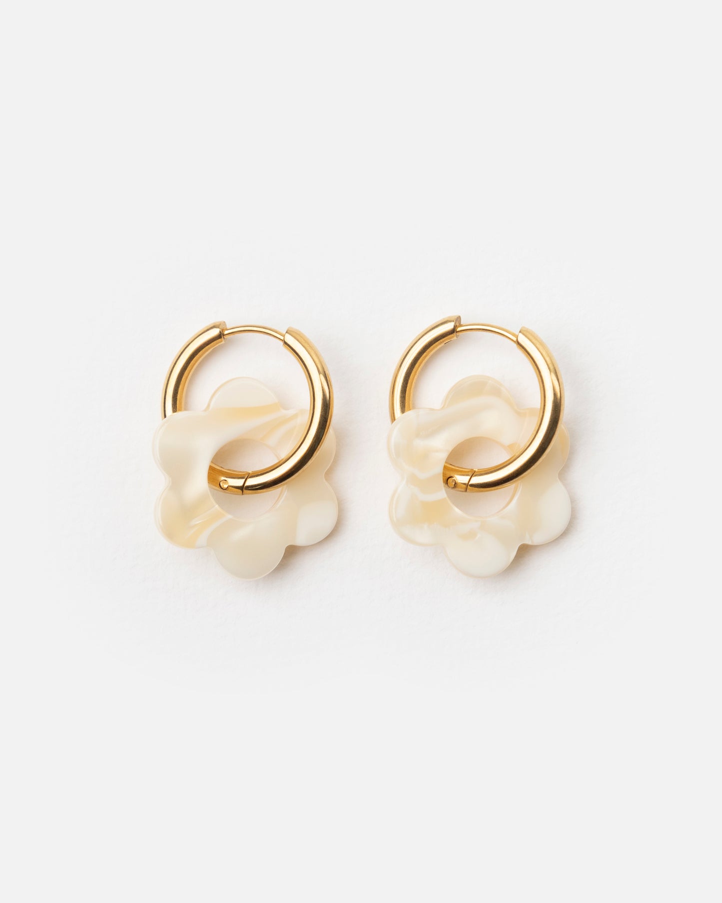 Boucles d'oreilles BABY FLEURETTE - Nude -