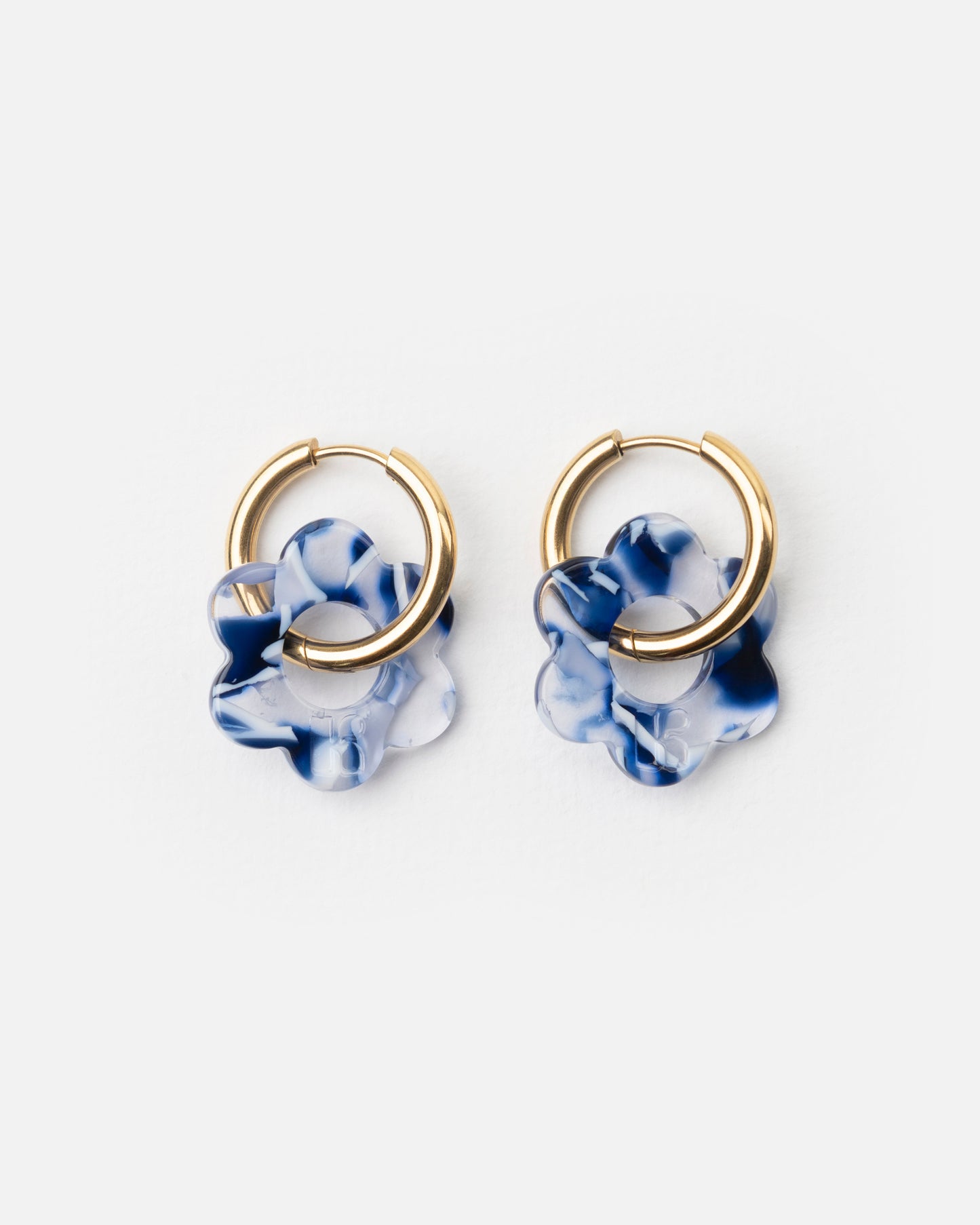 Boucles d'oreilles BABY FLEURETTE - Océan -