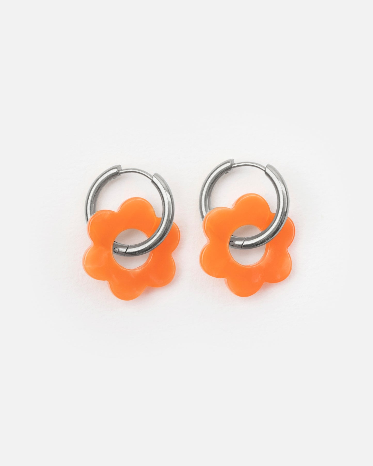 Boucles d'oreilles BABY FLEURETTE - Orange -