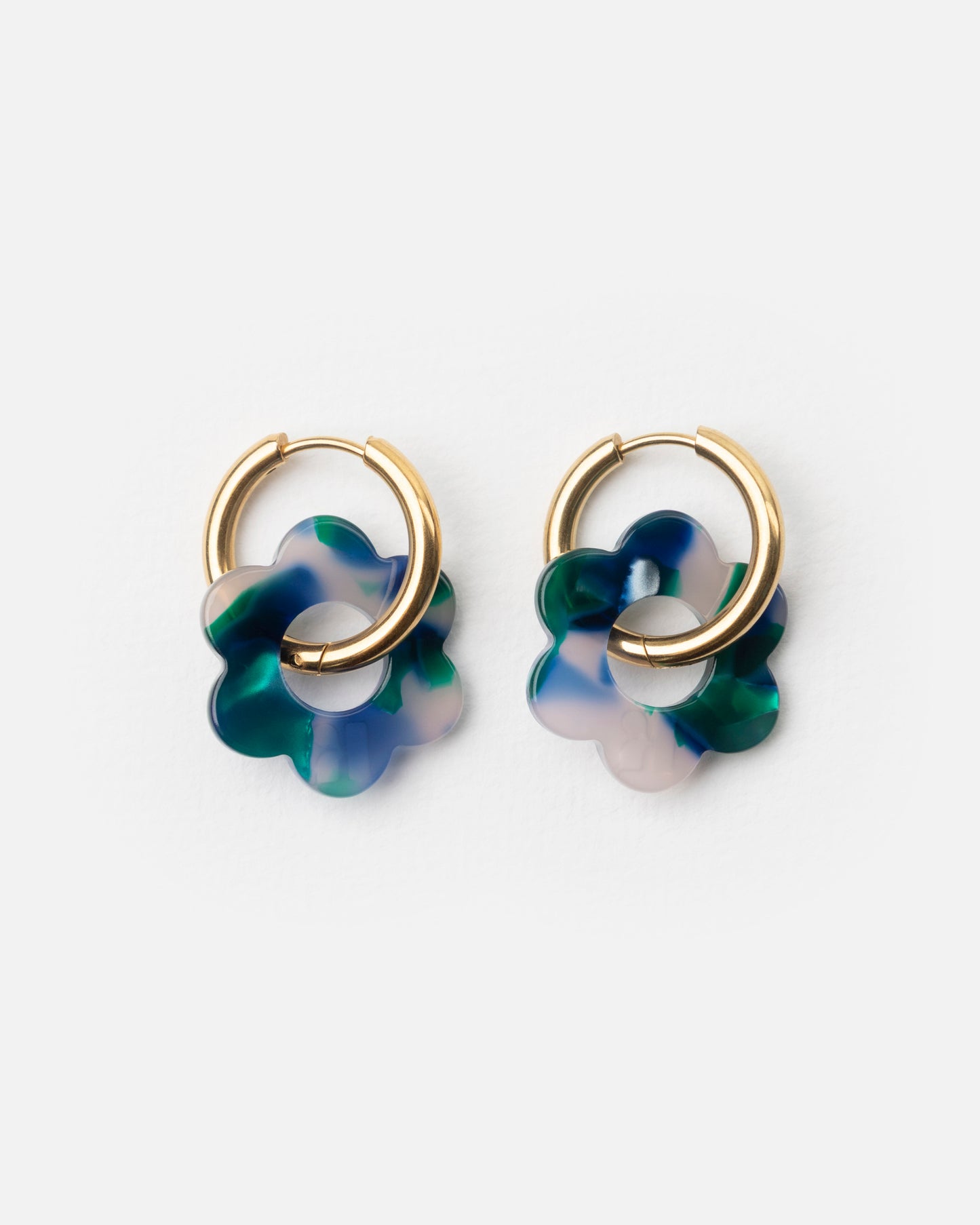 Boucles d'oreilles BABY FLEURETTE - Verde -