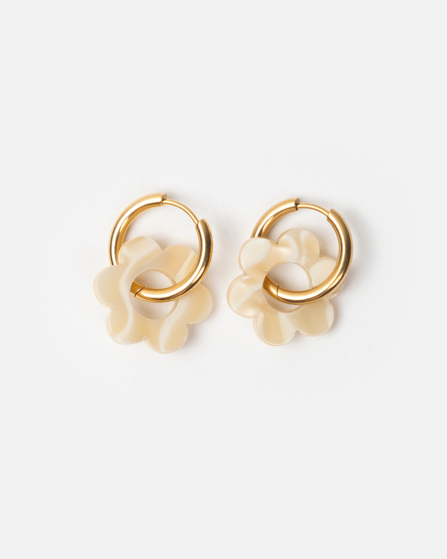 Boucles d'oreilles BABY FLEURETTE - Nude -