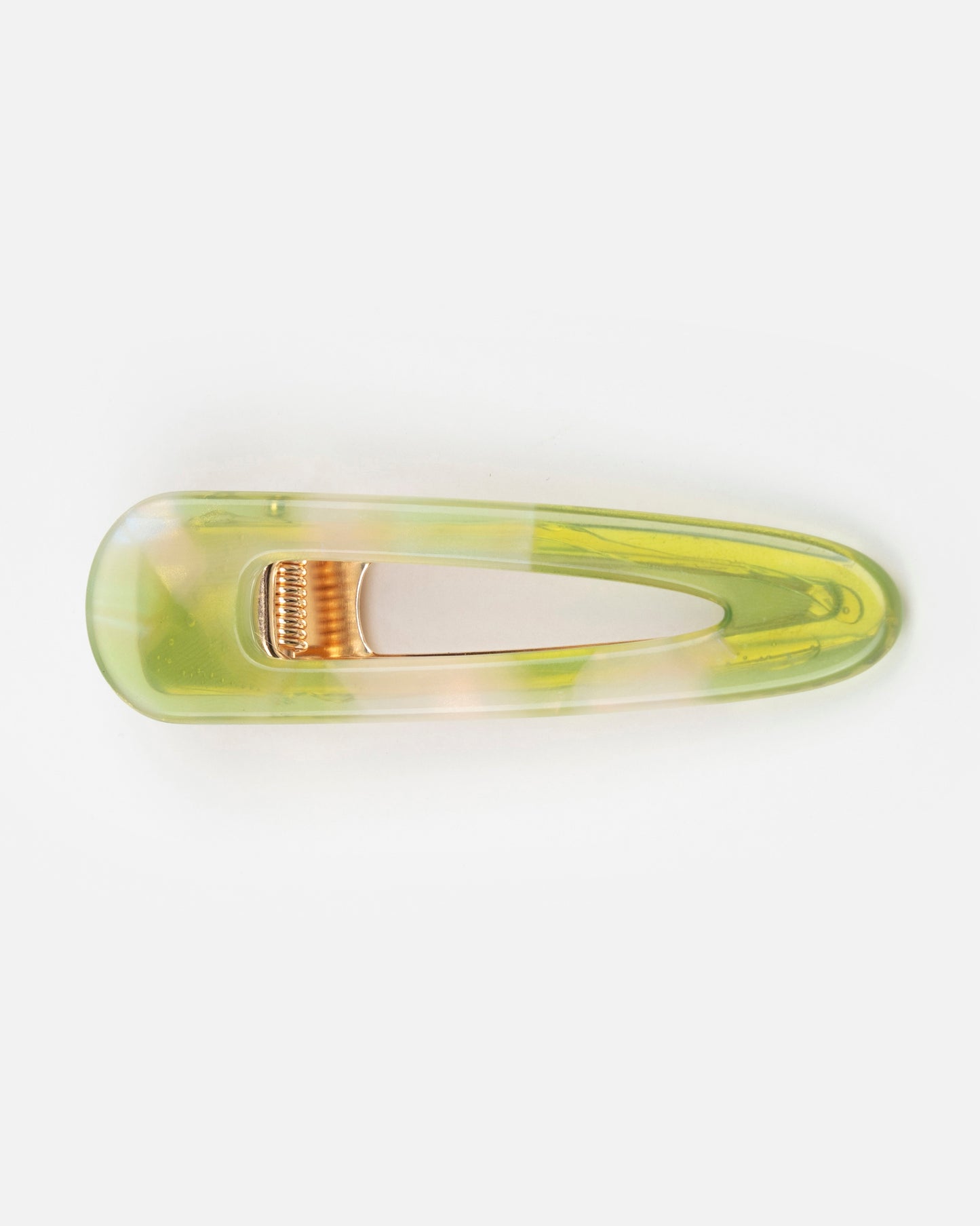 Barrette TRIANGLE - Pomme -
