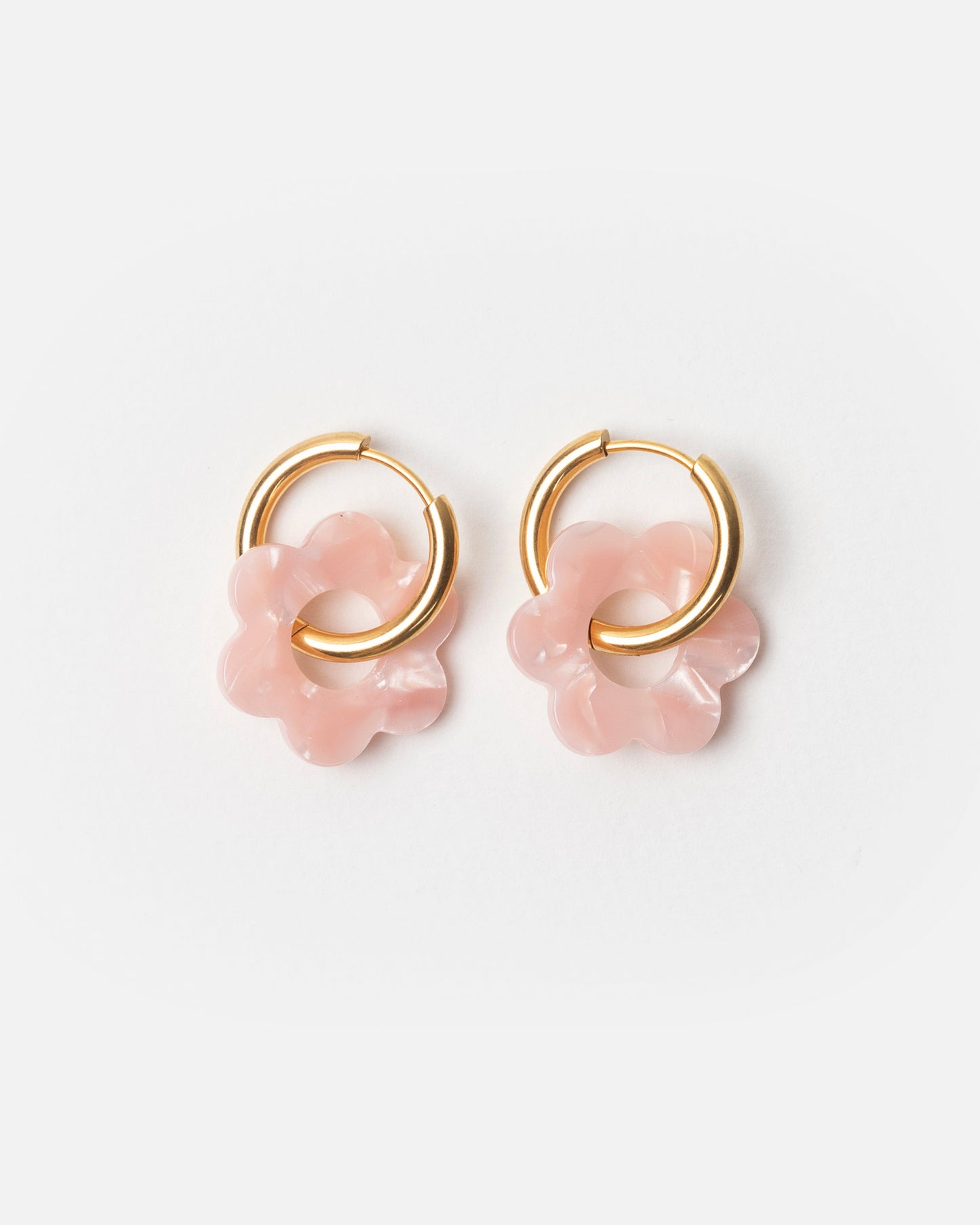 Boucles d'oreilles BABY FLEURETTE - Rose -