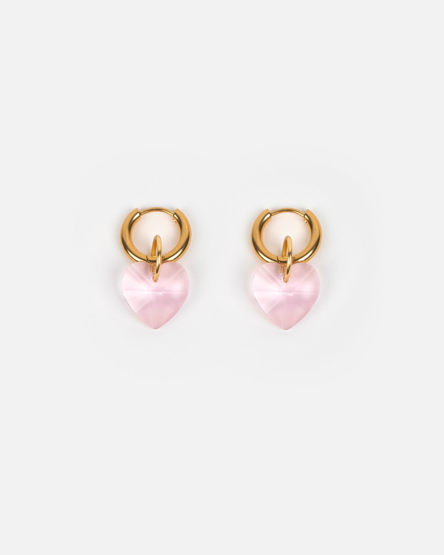 Boucles d'oreilles HEART ATTACK - ROSE -
