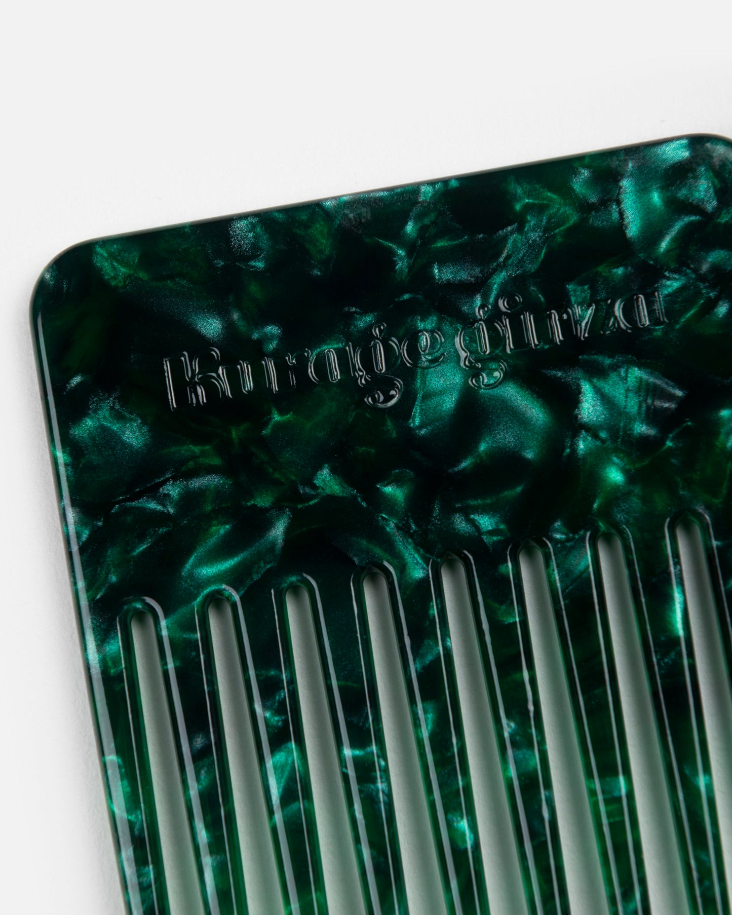 PEIGNE ANÉMONE - VERT -