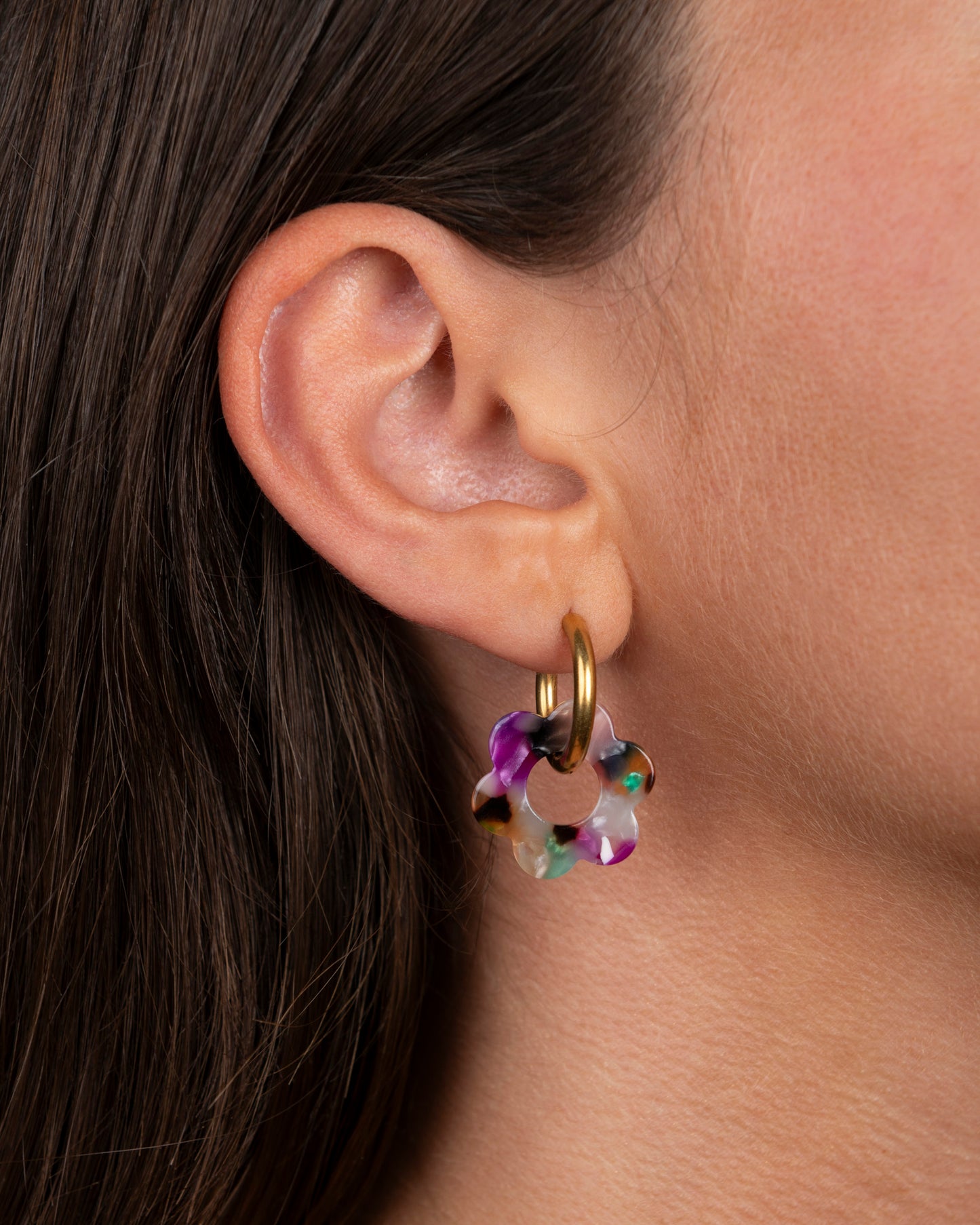 Boucles d'oreilles BABY FLEURETTE - Confettis -
