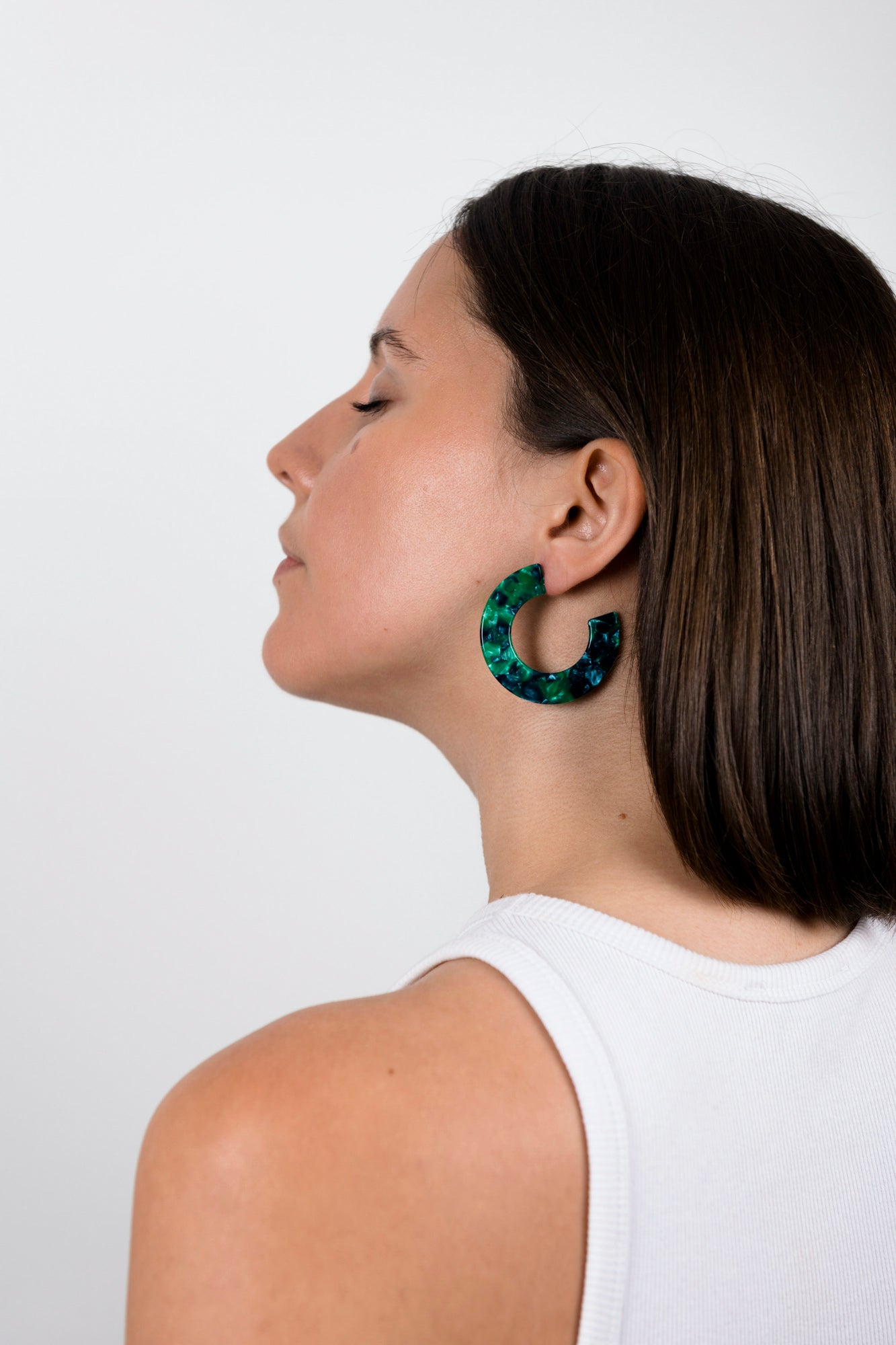 Boucles d'oreilles GINZA - Verde -