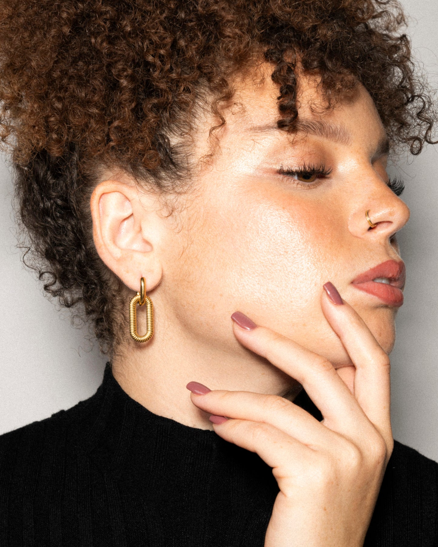 Boucles d'oreilles LUEUR - Doré -