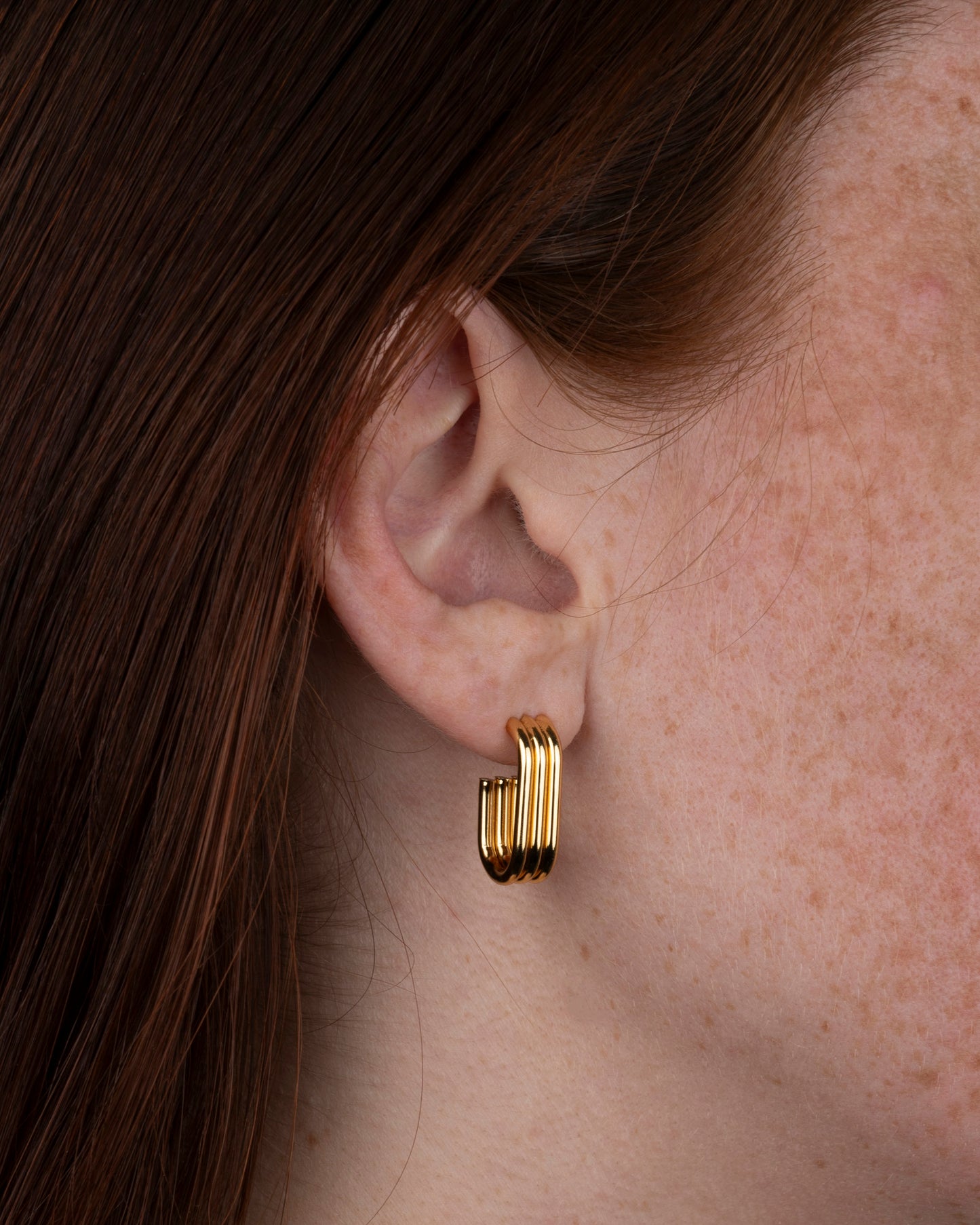 Boucles d'oreilles RAYON - Doré -