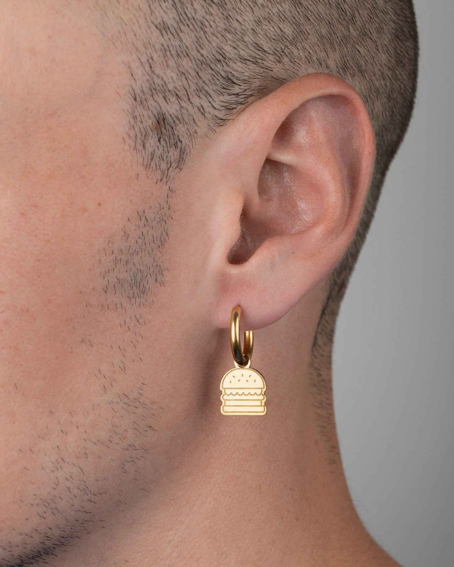 Boucles d'oreilles BURGER