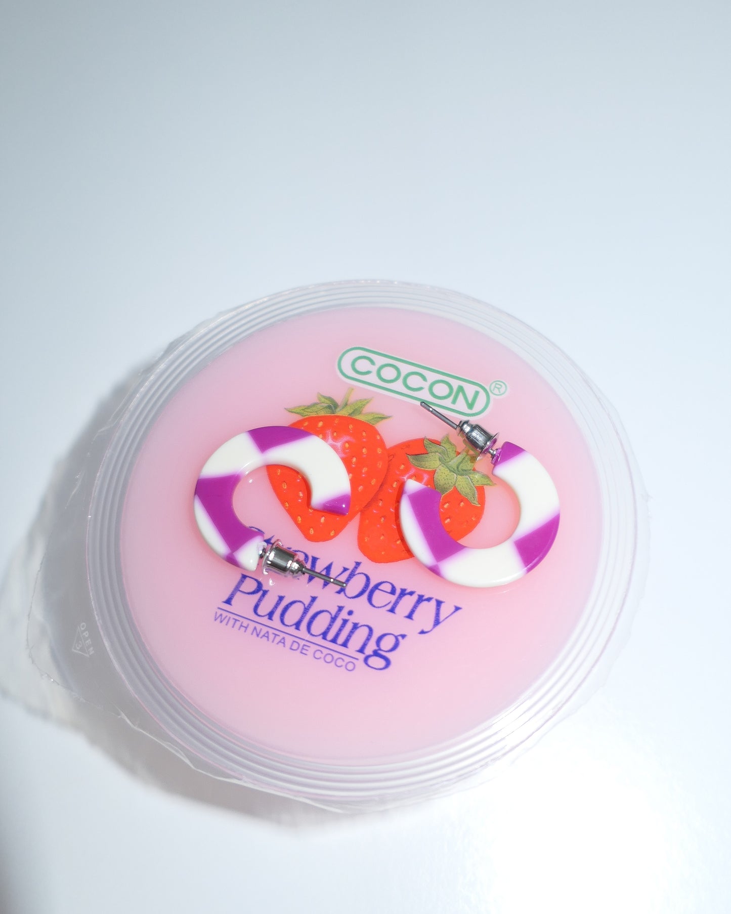 Boucles d'oreilles OSAKA - Carreaux -