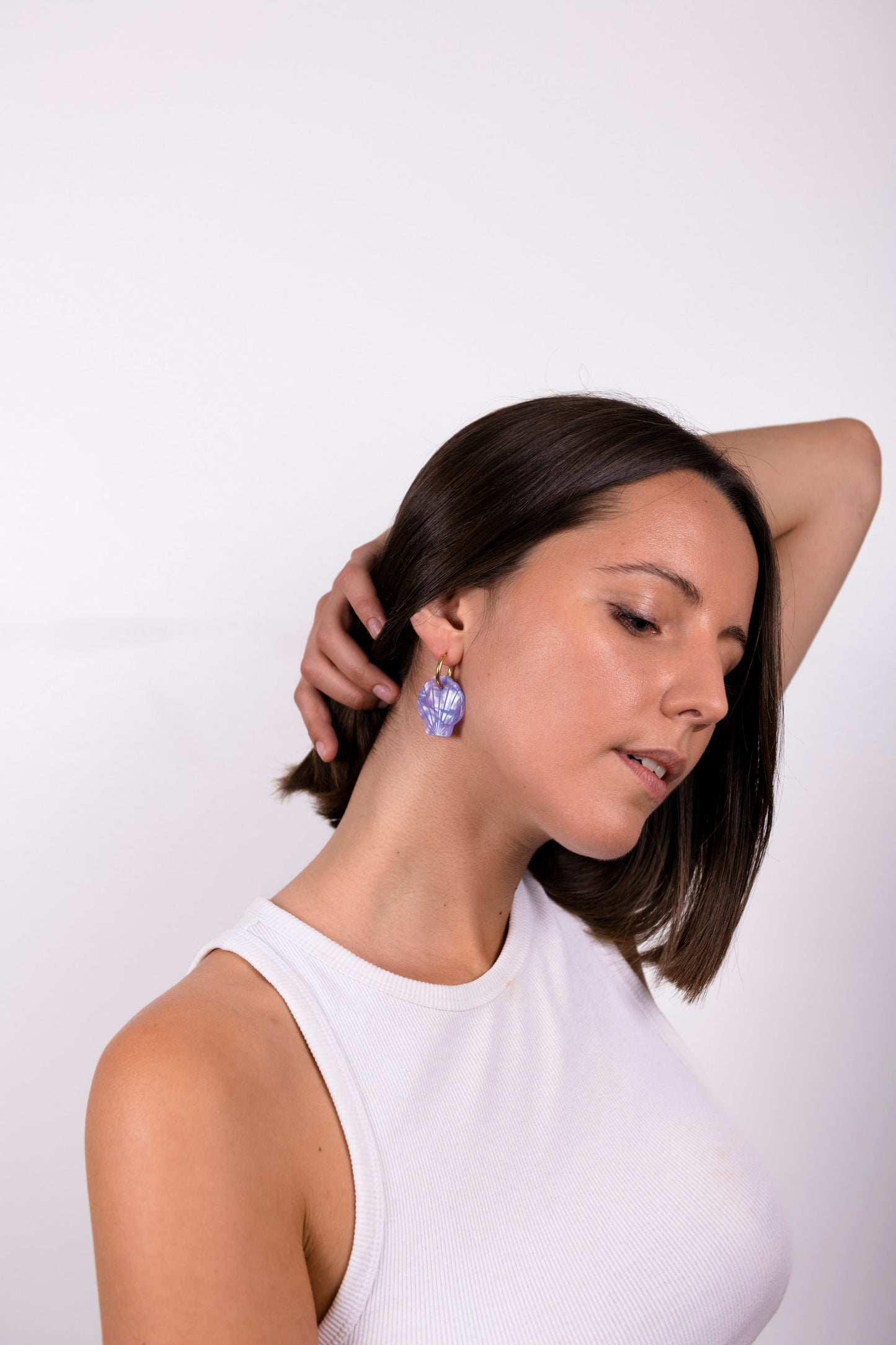 Boucles d'oreilles MERMAID - Bleu -