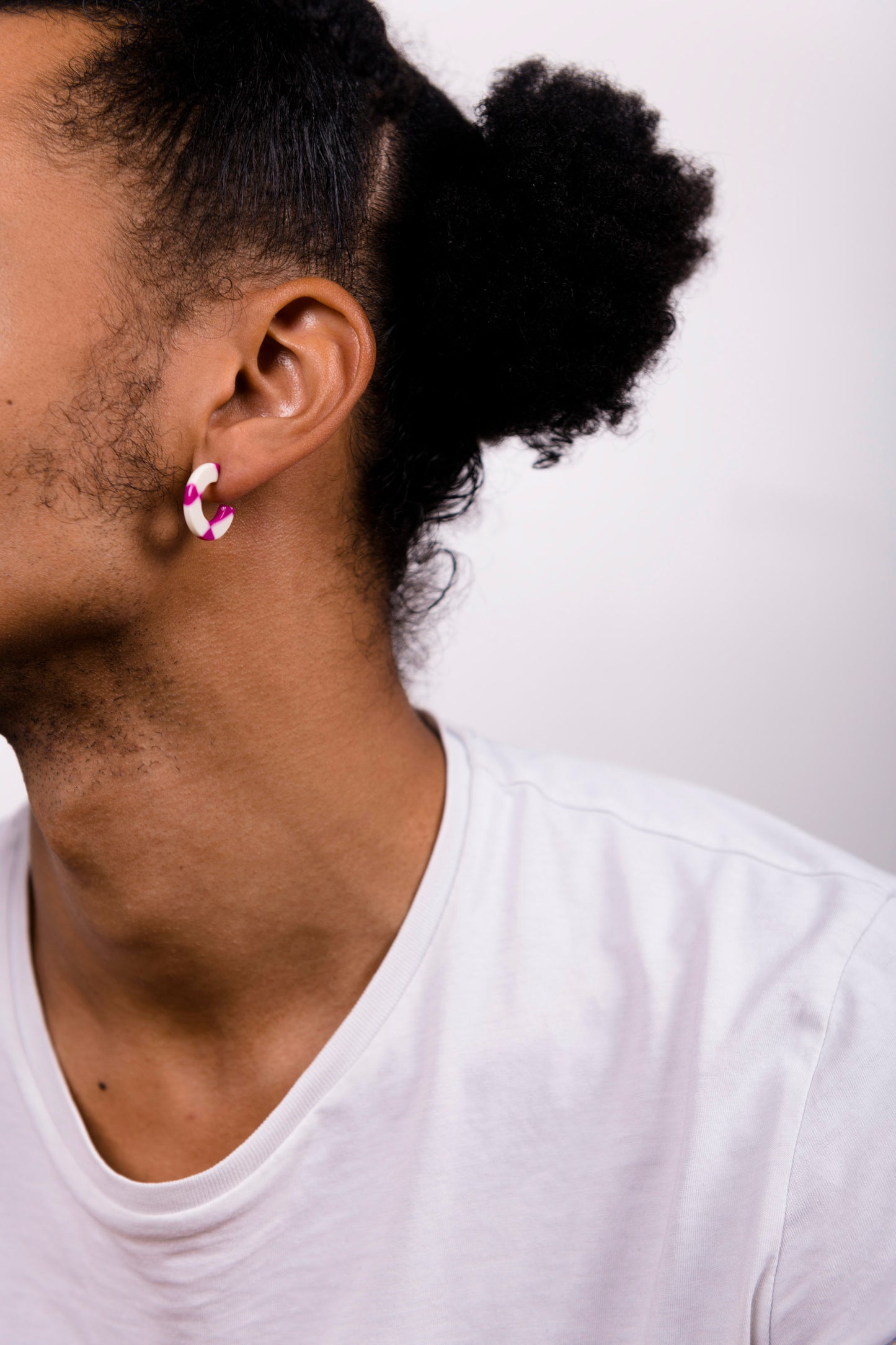 Boucles d'oreilles OSAKA - Carreaux -