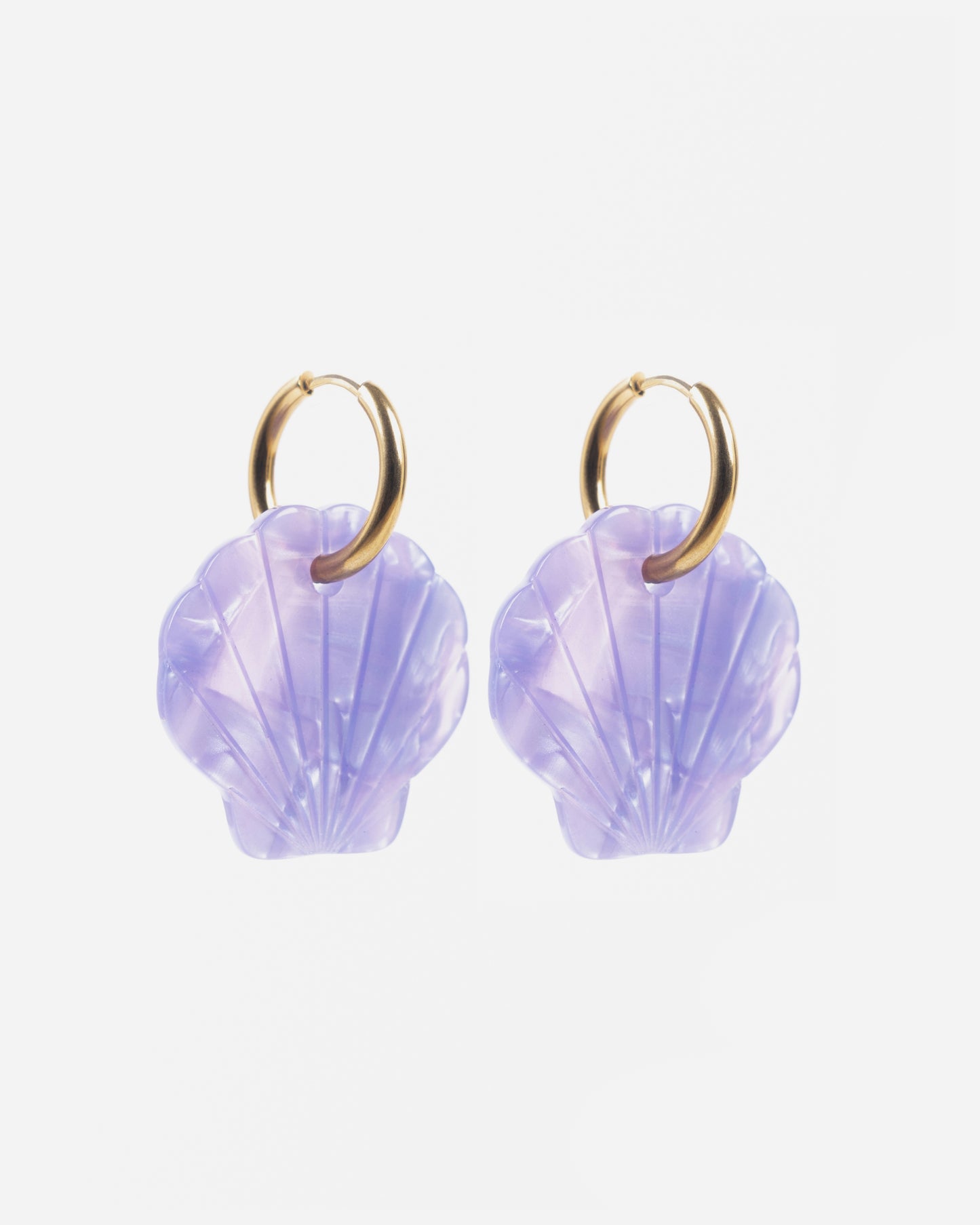 Boucles d'oreilles MERMAID - Lavande -