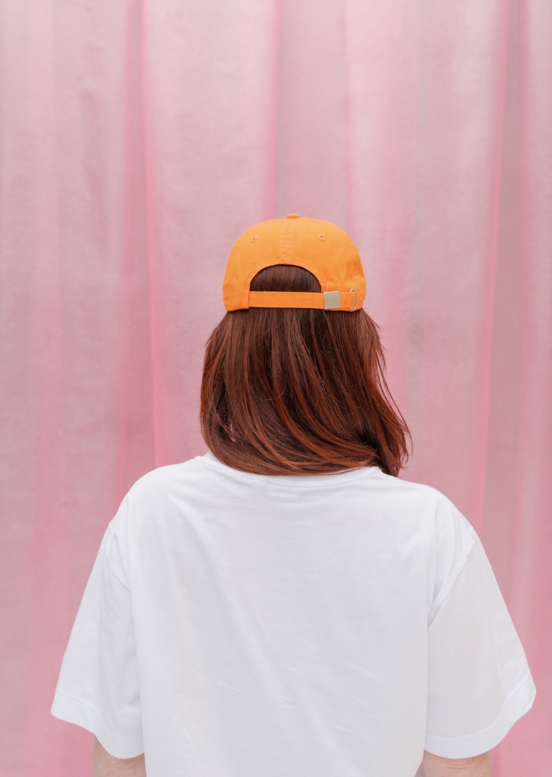LA CASQUETTE - ORANGE -