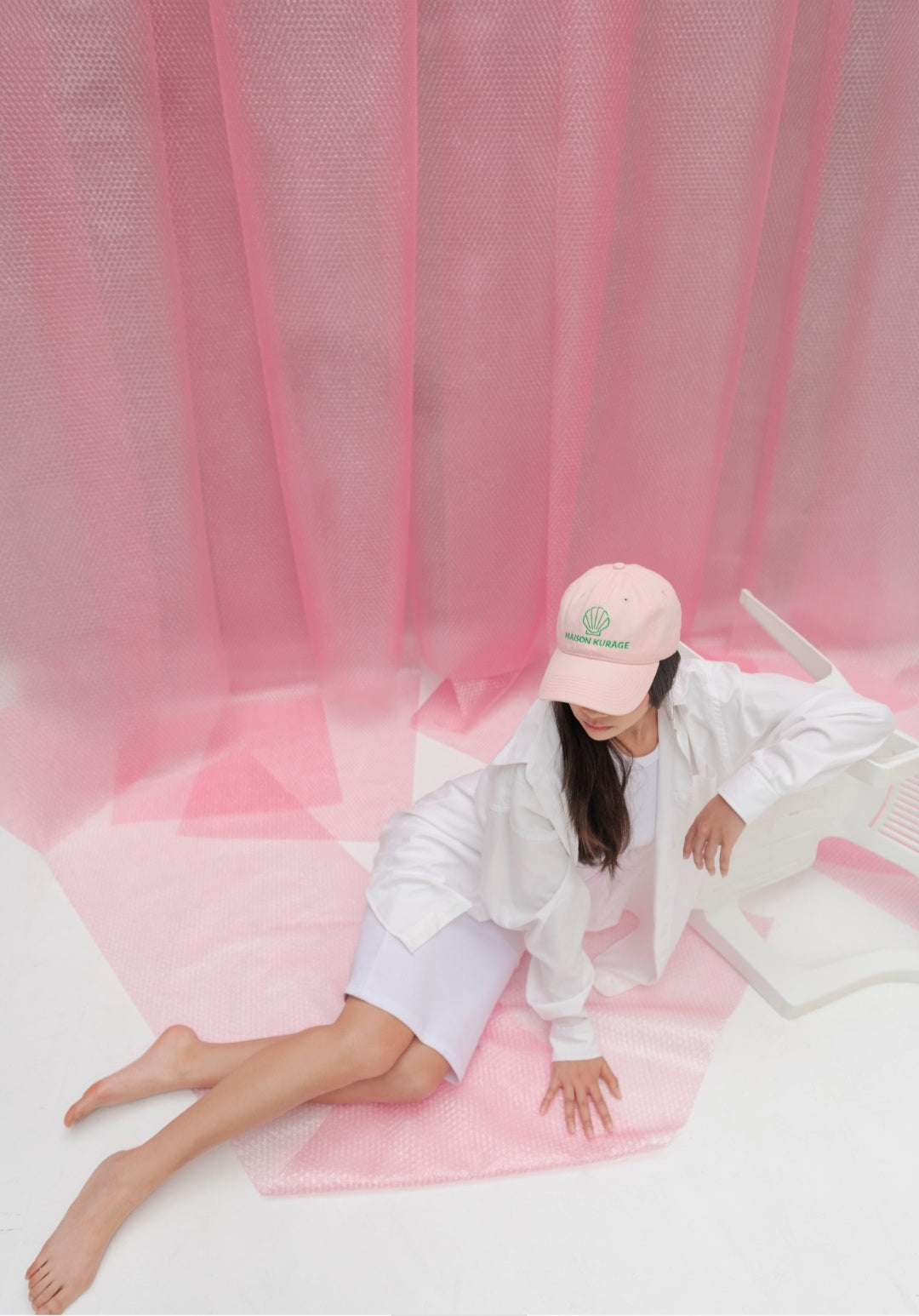 LA CASQUETTE - ROSE -