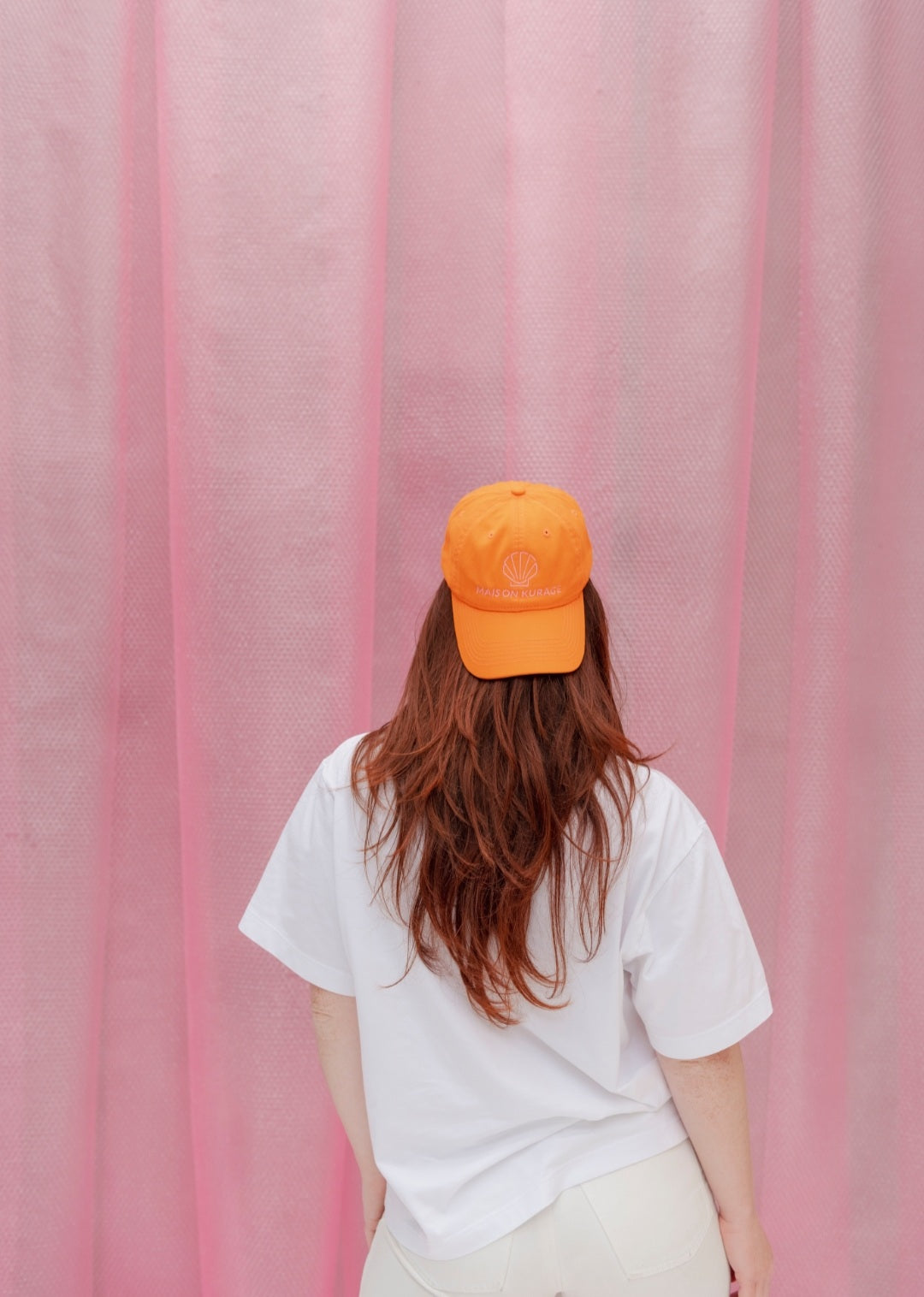LA CASQUETTE - ORANGE -