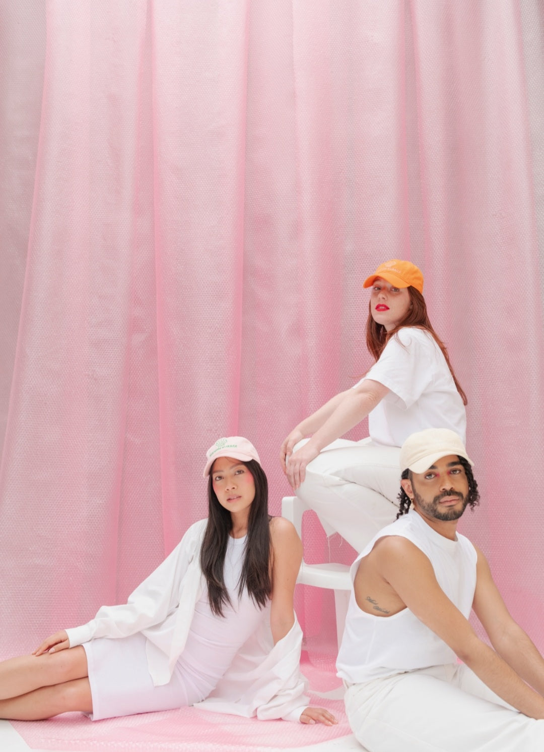 LA CASQUETTE - ROSE -