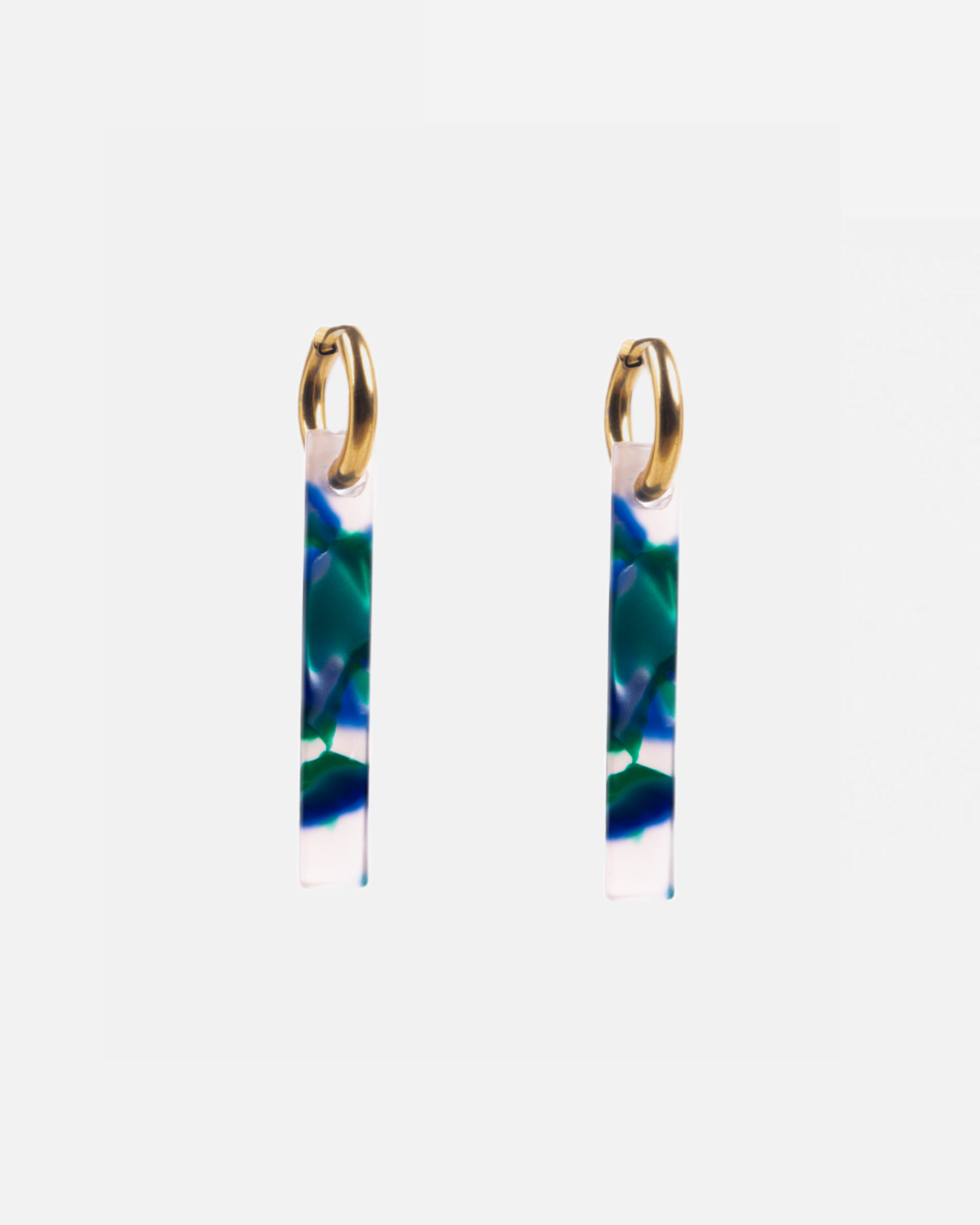 Boucles d'oreilles TSUKIJI - Verde -