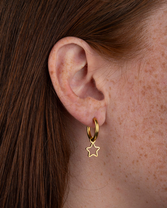 Boucles d'oreilles ÉTOILE