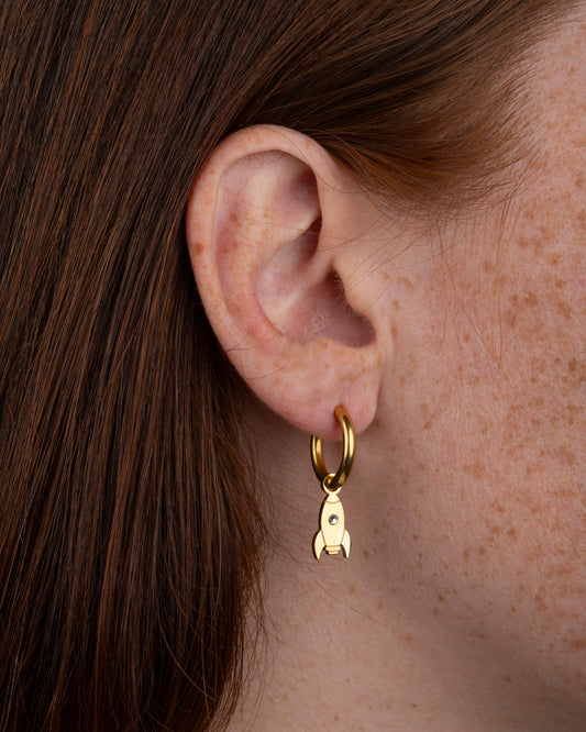 Boucles d'oreilles FUSÉE
