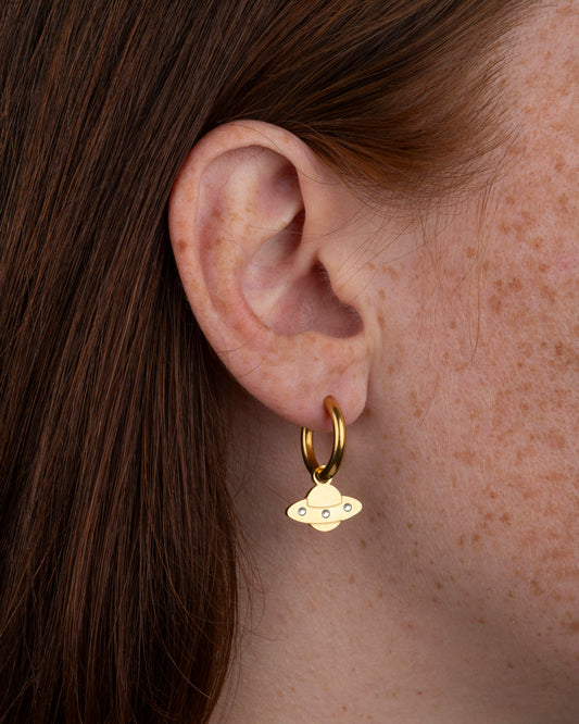Boucles d'oreilles SOUCOUPE VOLANTE